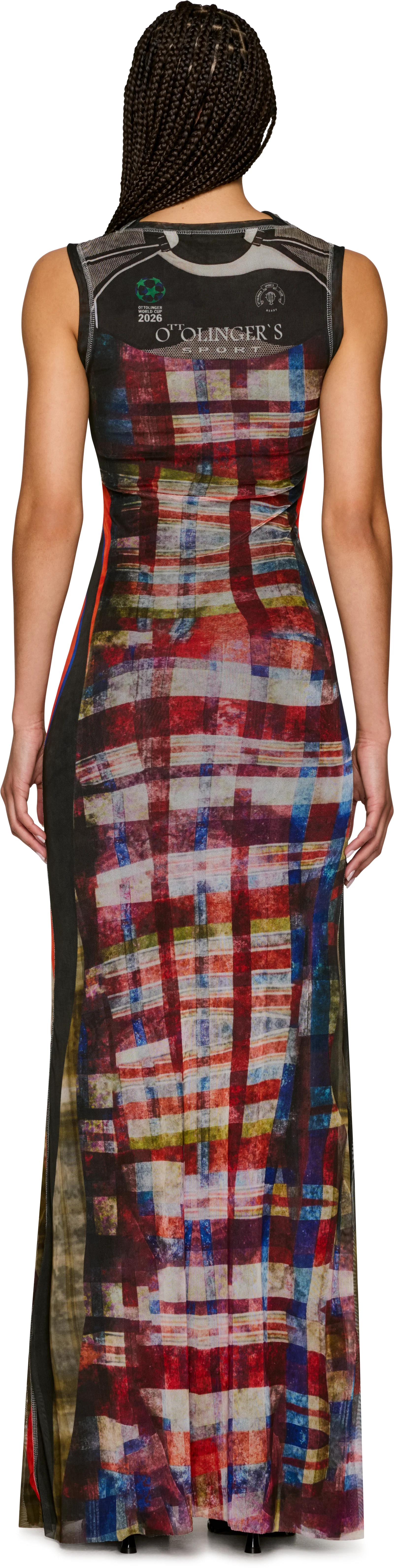Ottolinger Mesh Maxi Dress
