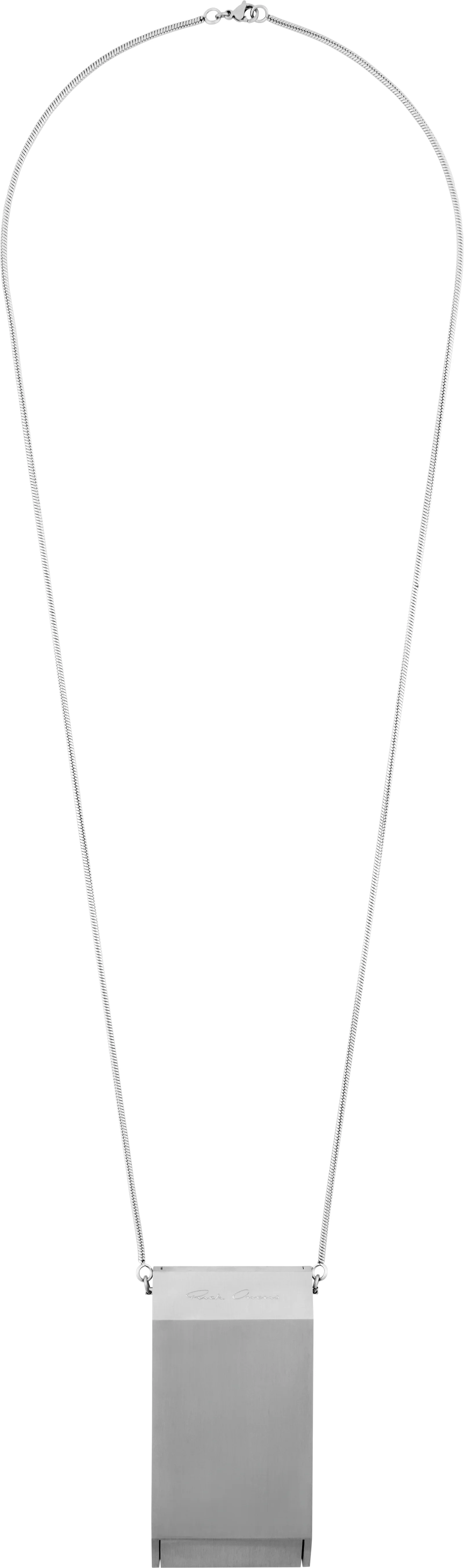 Rick Owens Temple Portable Ashtray Necklace
