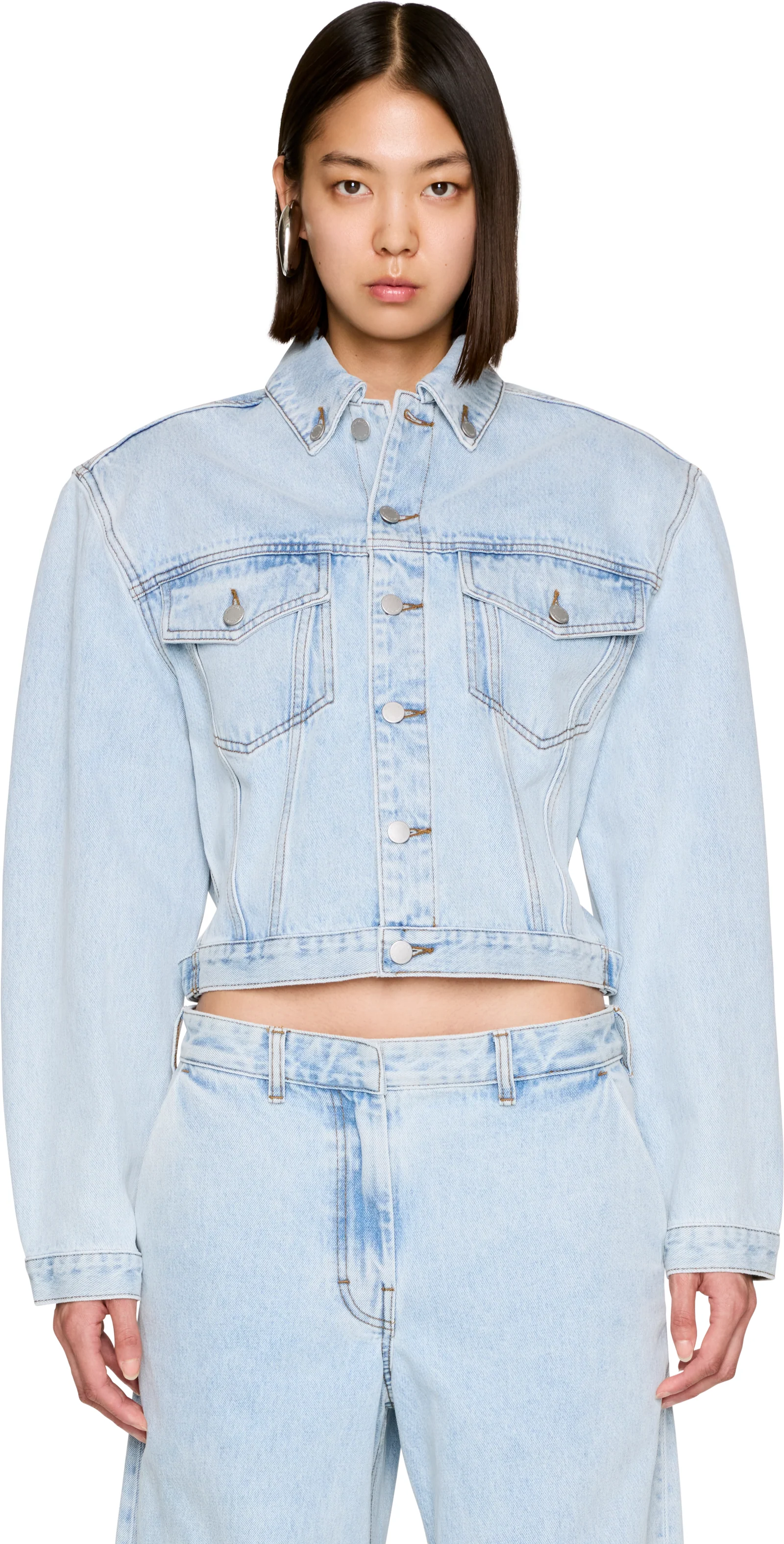 Entire Studios Shrunken Denim Jacket