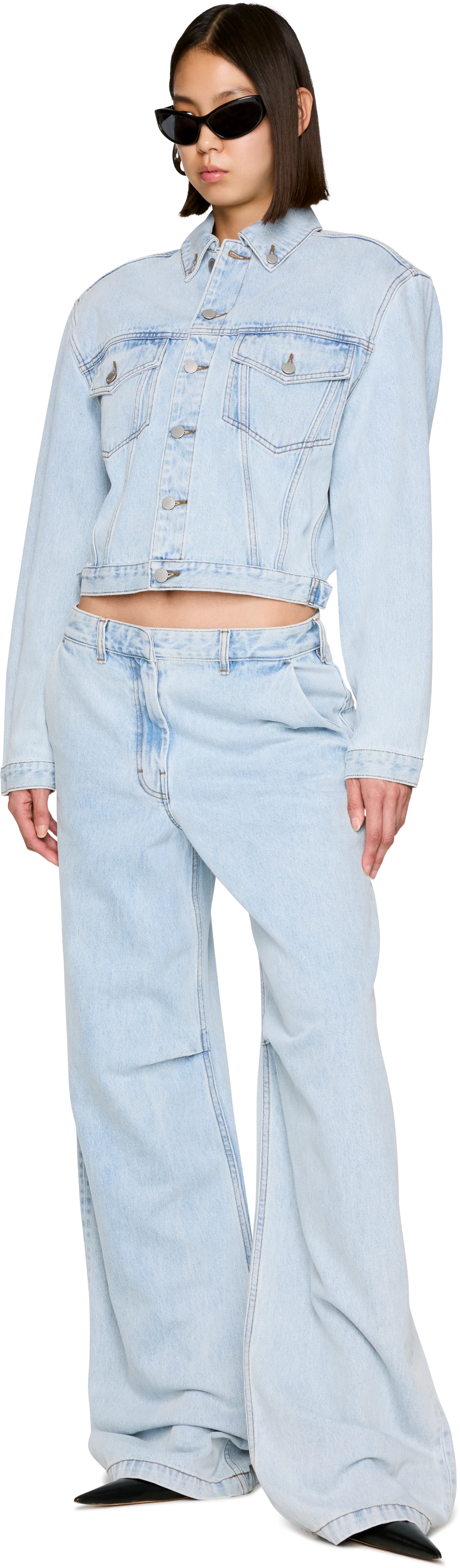 Entire Studios Dem Wide-Leg Jeans