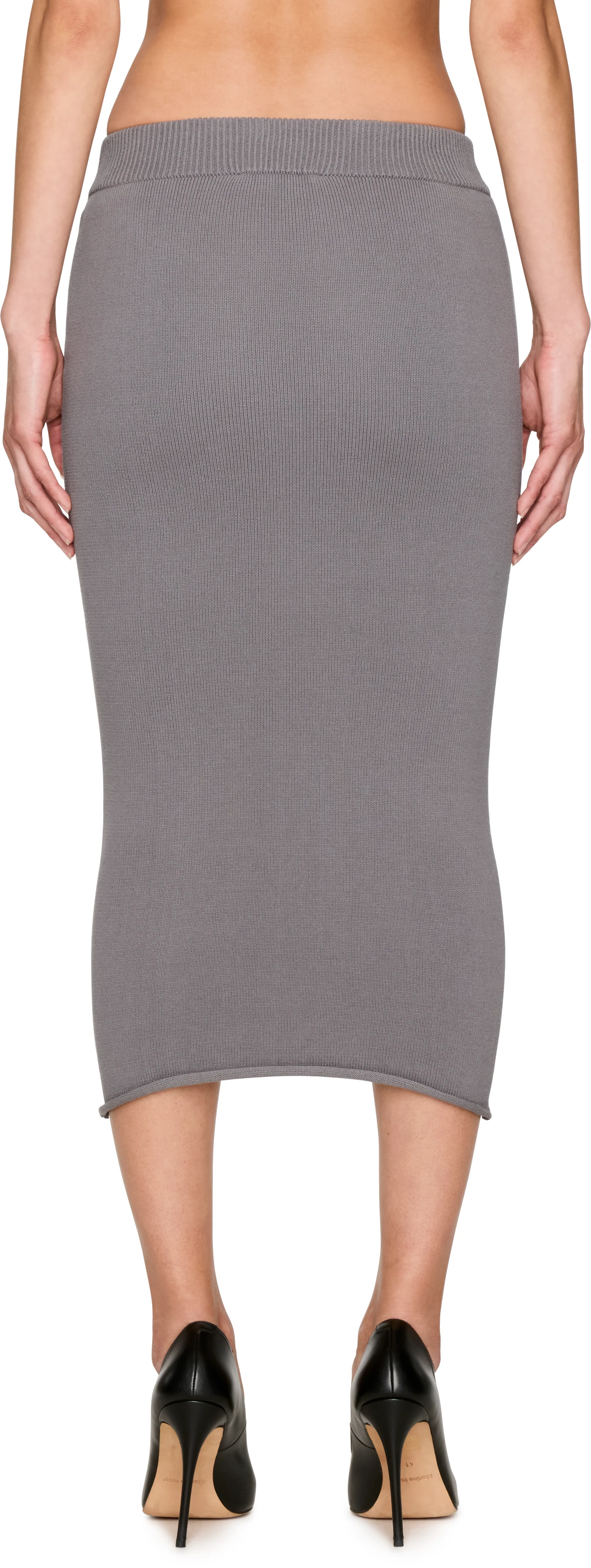 Entire Studios Raw Knit Midi Skirt