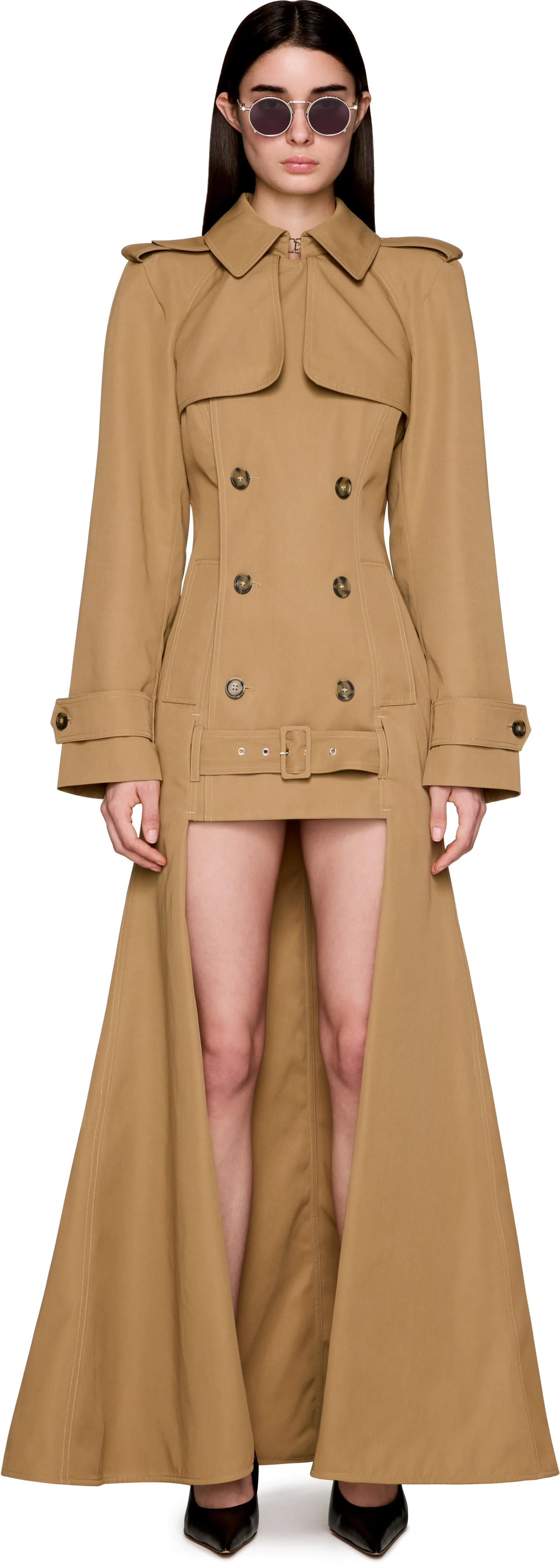Jean Paul Gaultier Cut-Out Trench Coat
