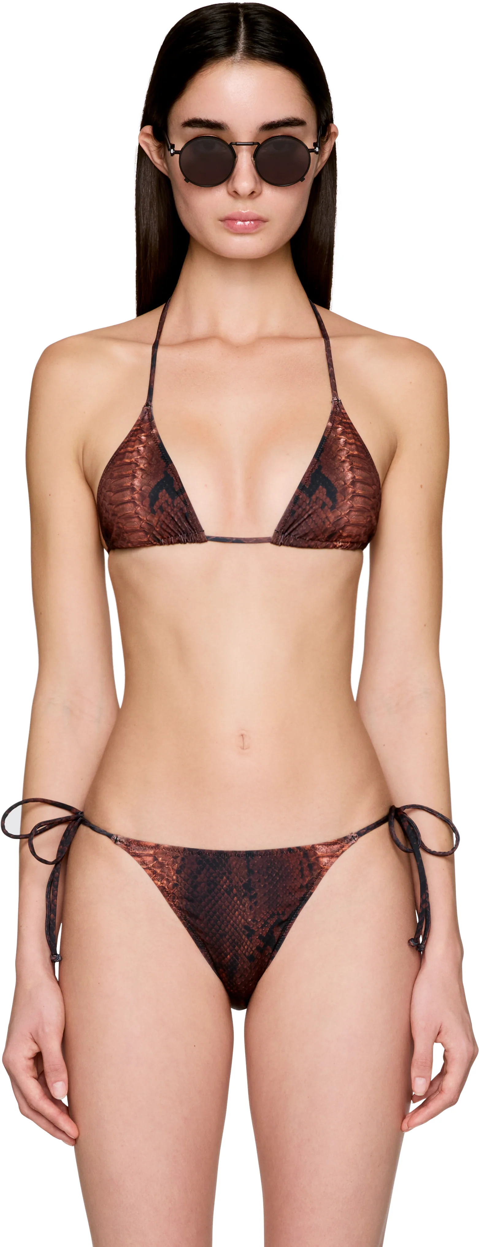 Jean Paul Gaultier Python Bikini Set