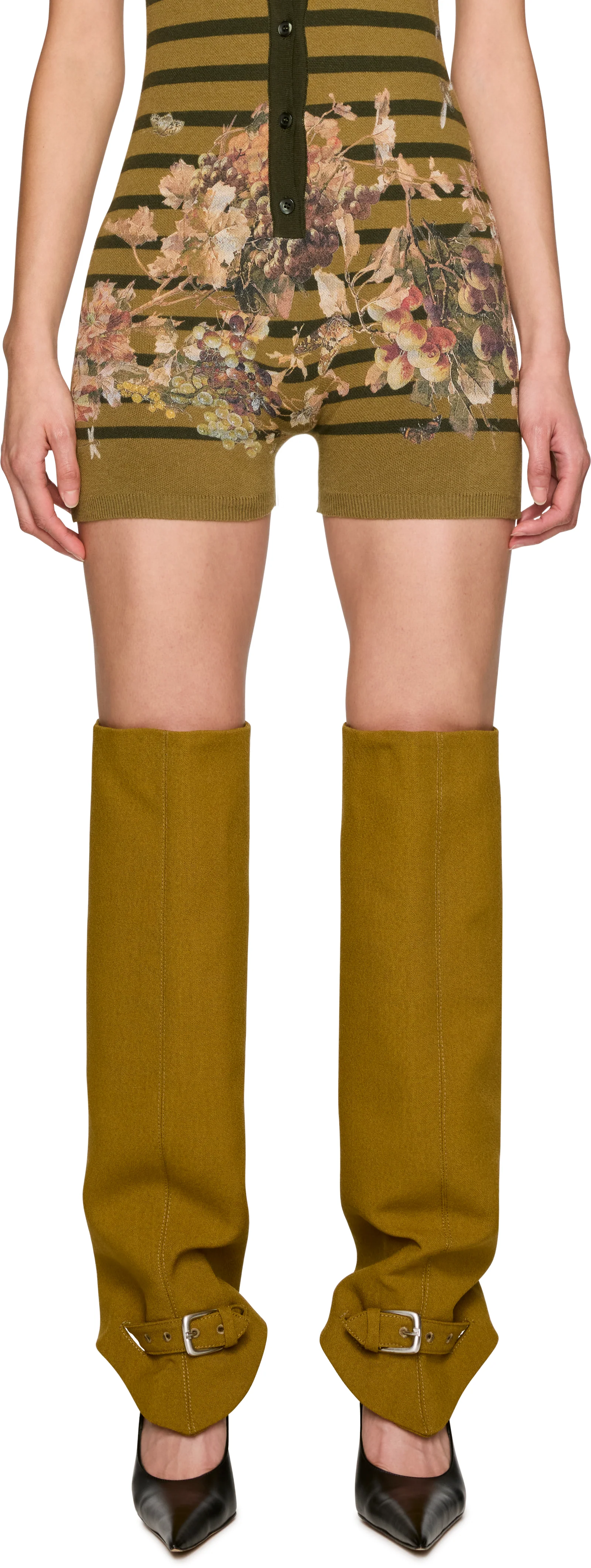Jean Paul Gaultier Wool Suit Gaiters