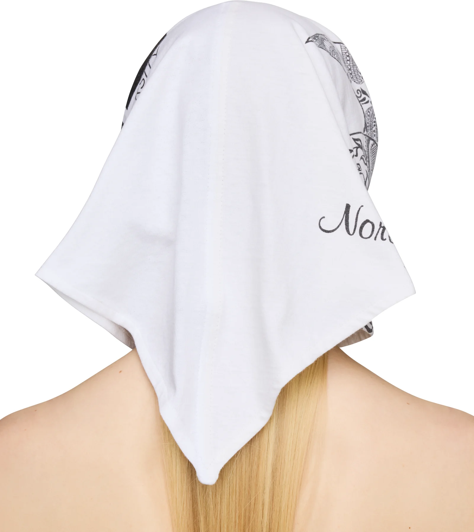 Marine Serre Regenerated Graphic T-Shirts Veiled Cap