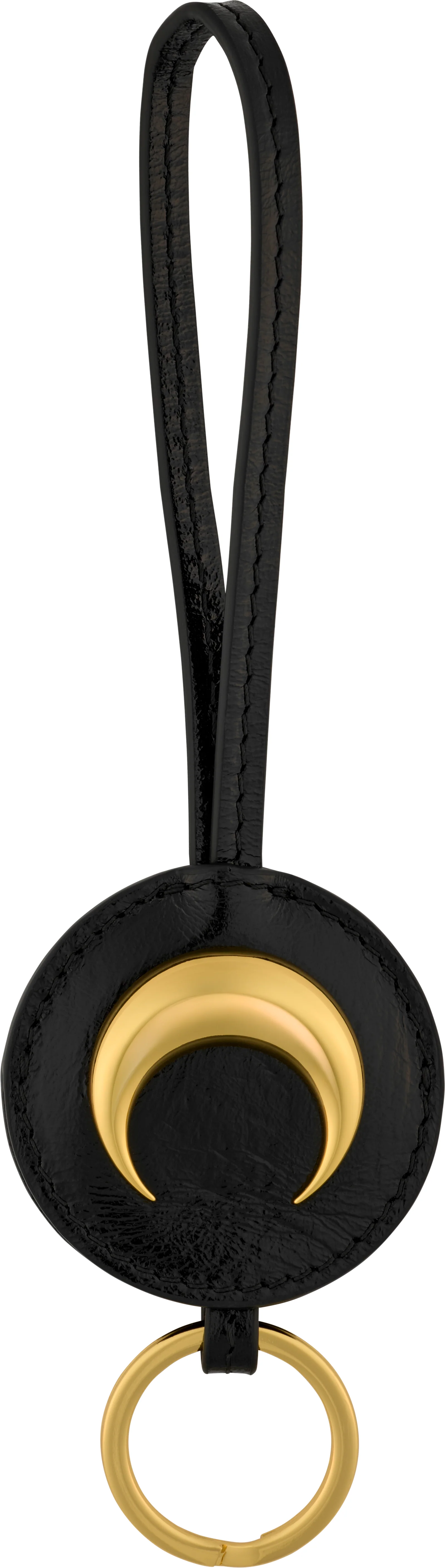 Marine Serre MS Round Keychain