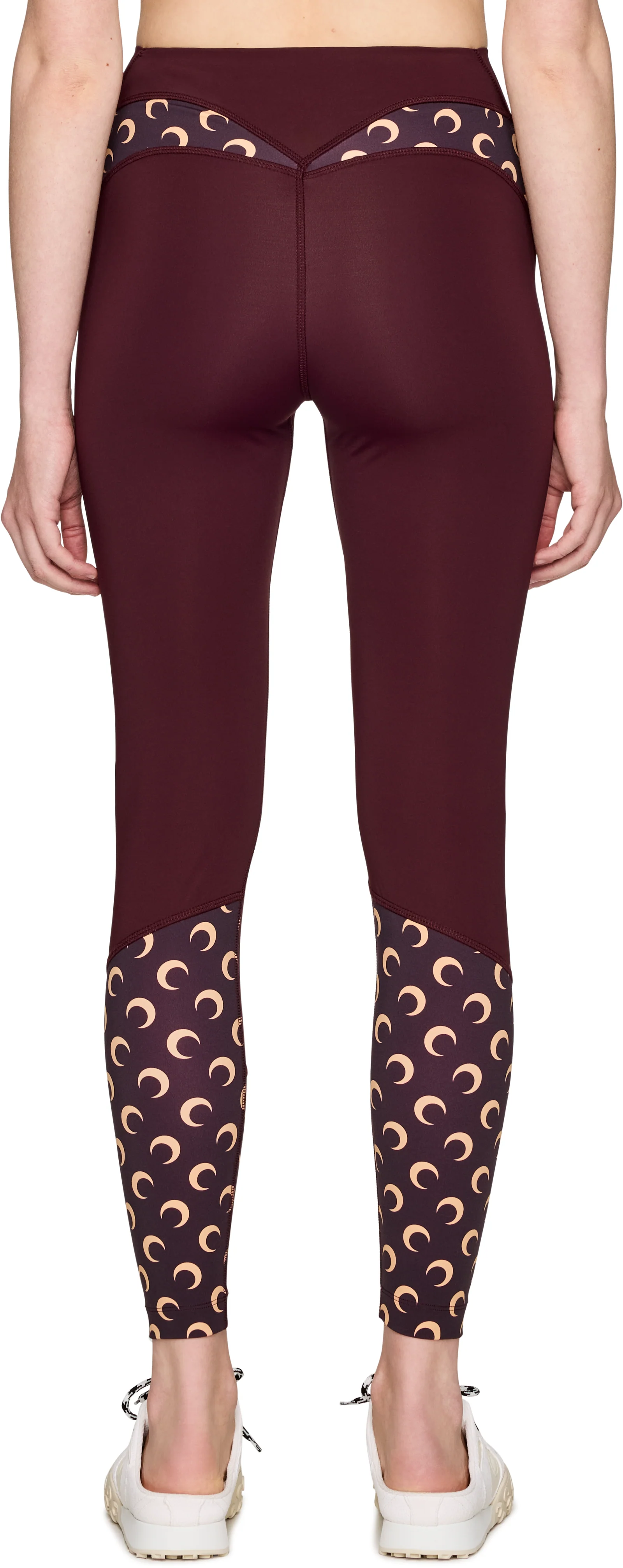 Marine Serre Athleisure Moon Inserts Leggings