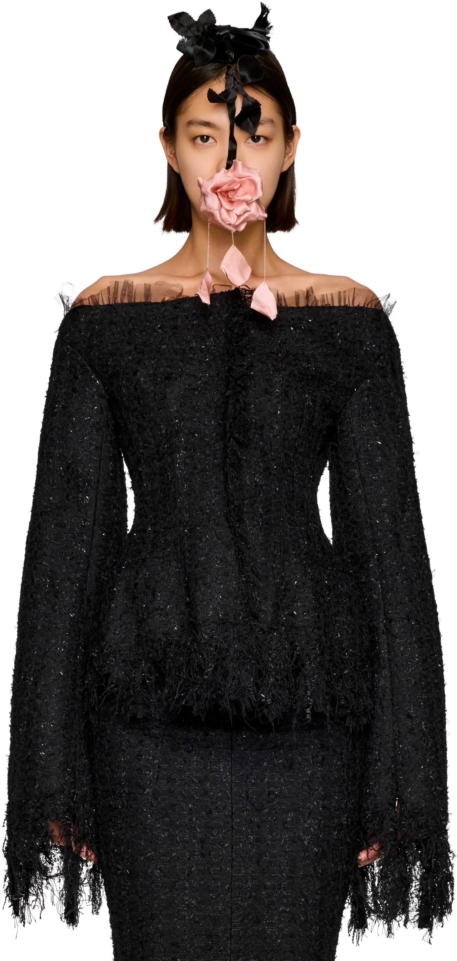 Matières Fécales Vendome Tweed Blazer