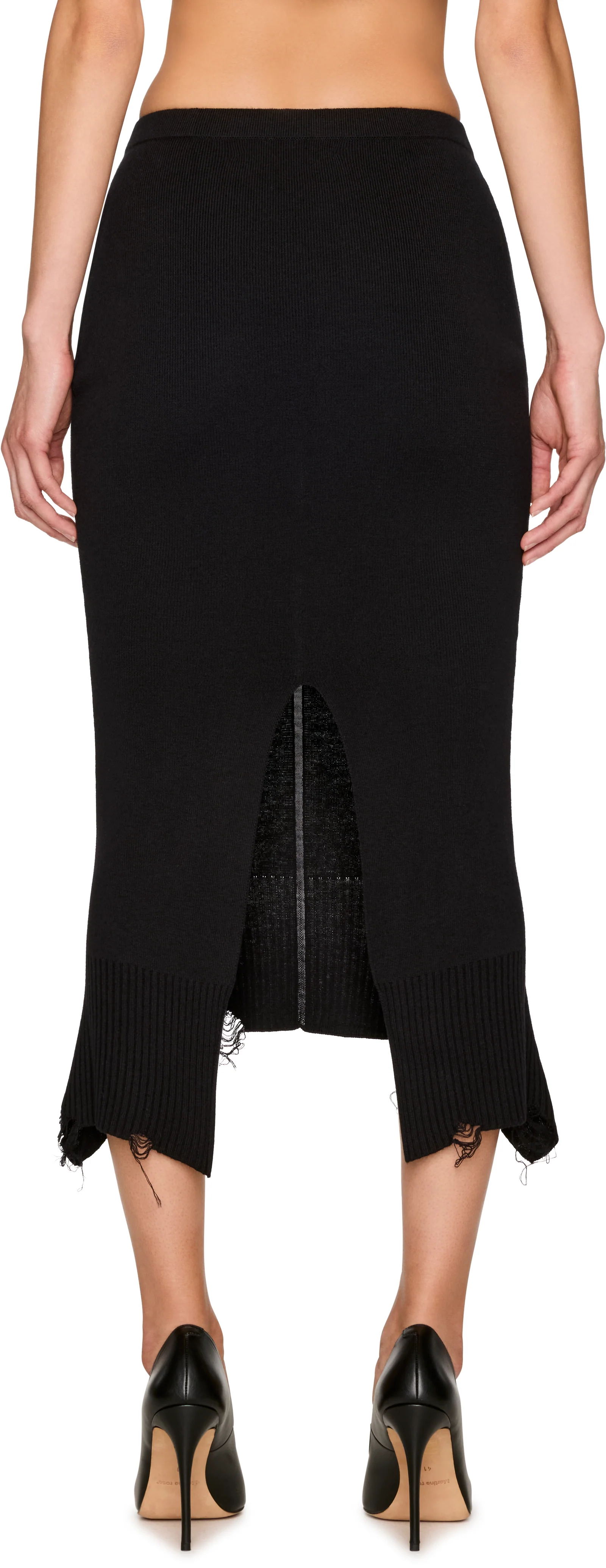 Matières Fécales Vendome Knit Midi Skirt