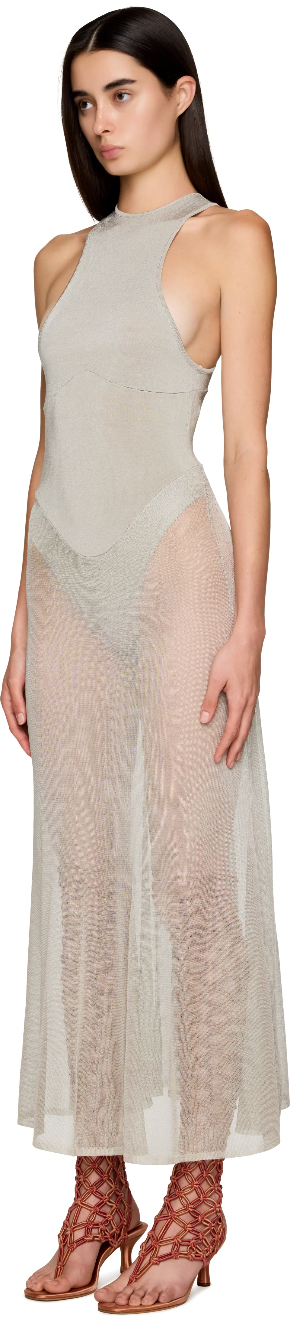 Isa Boulder Cowl Maxi Dress