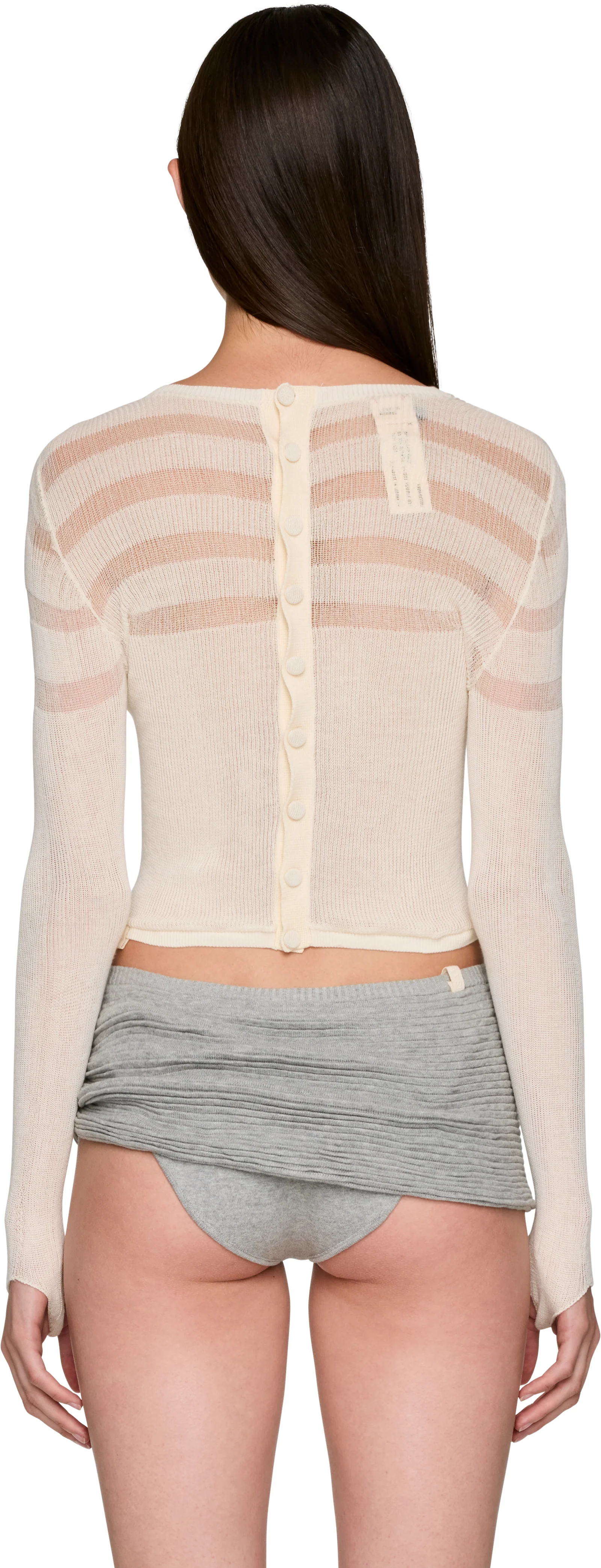 Isa Boulder Spine Row Long Sleeve Top