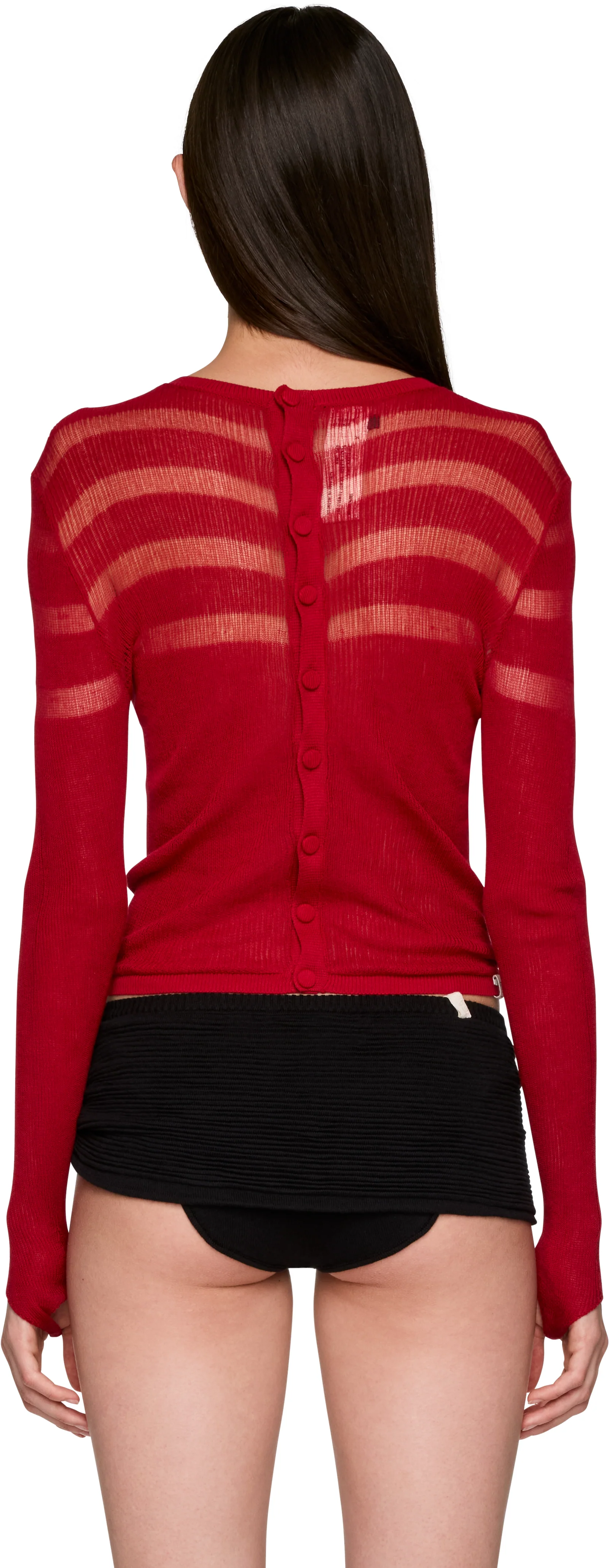 Isa Boulder Spine Row Long Sleeve Top