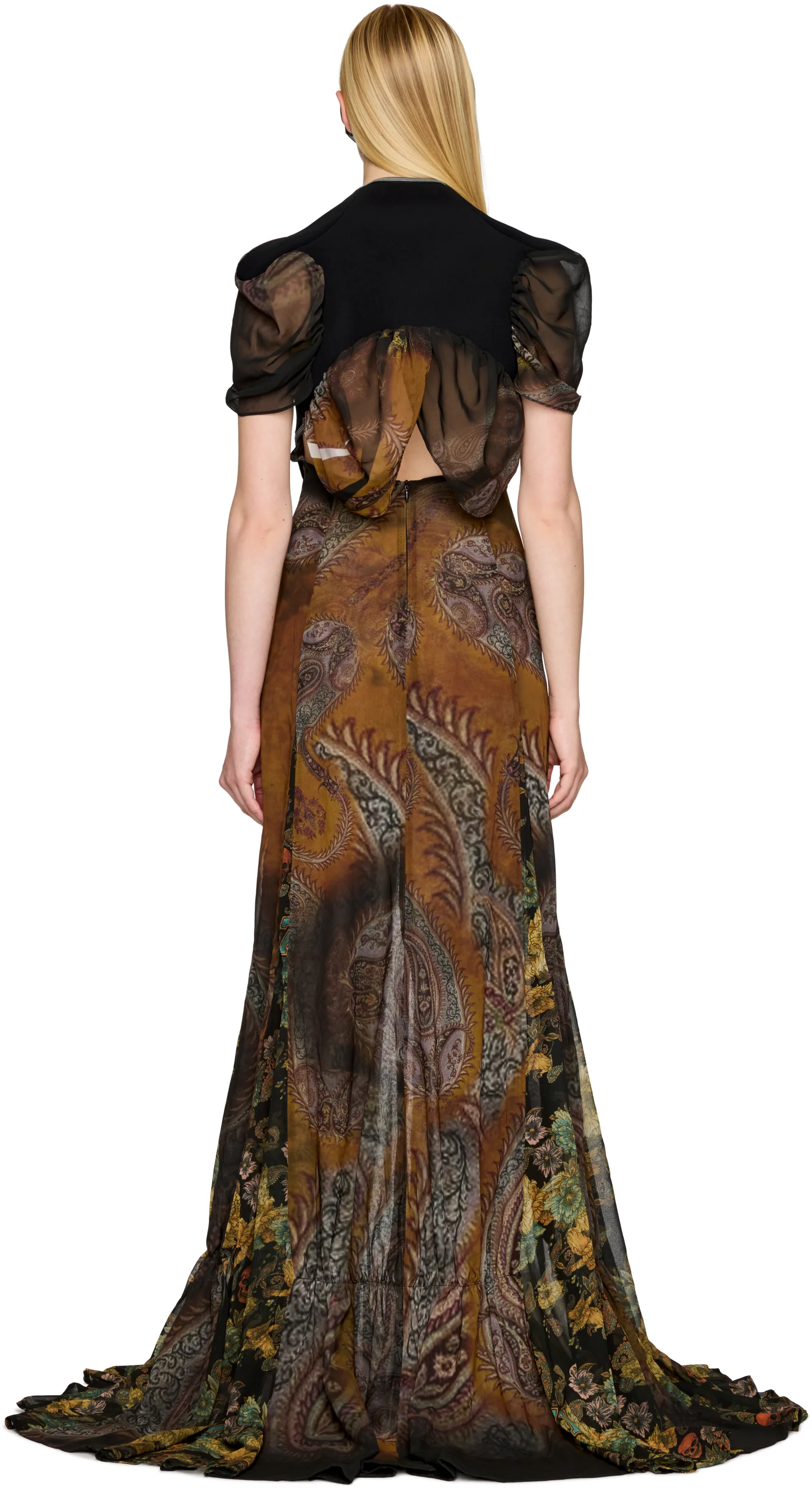 Ottolinger Open-Heart Gown Maxi Dress