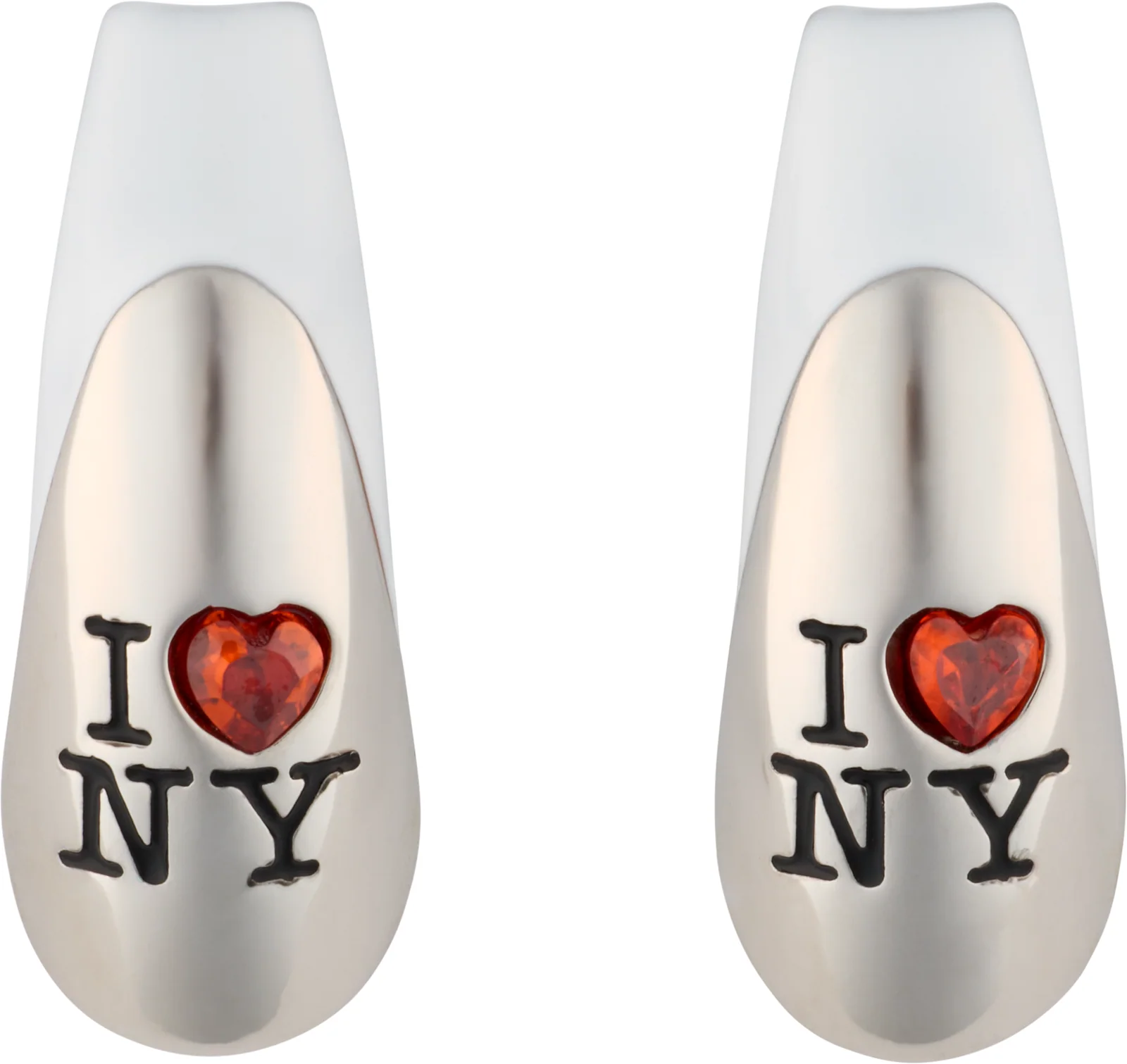 D'heygere 'I <3 NY' Nail Earrings