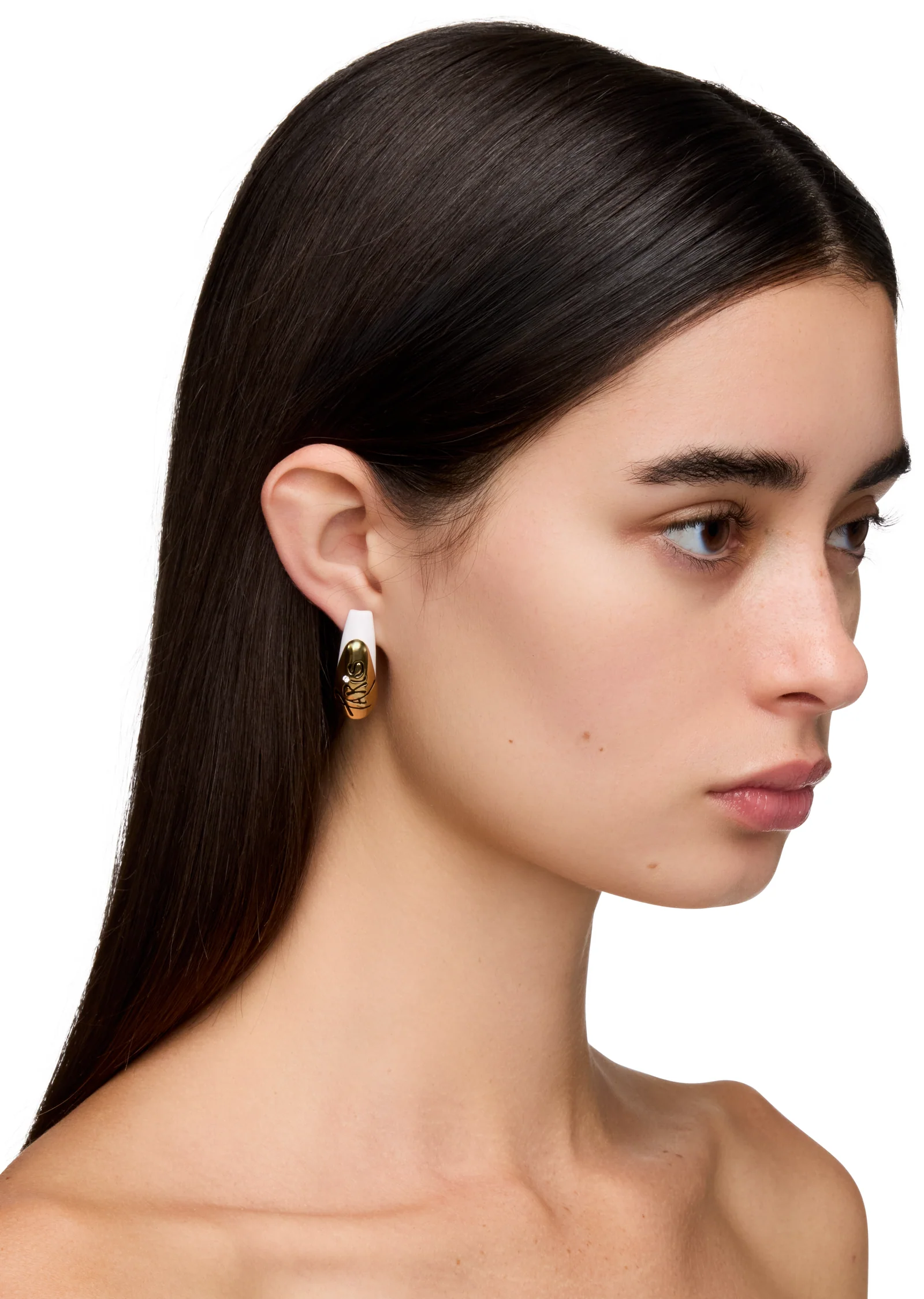 D'heygere 'Paris' Nail Earrings