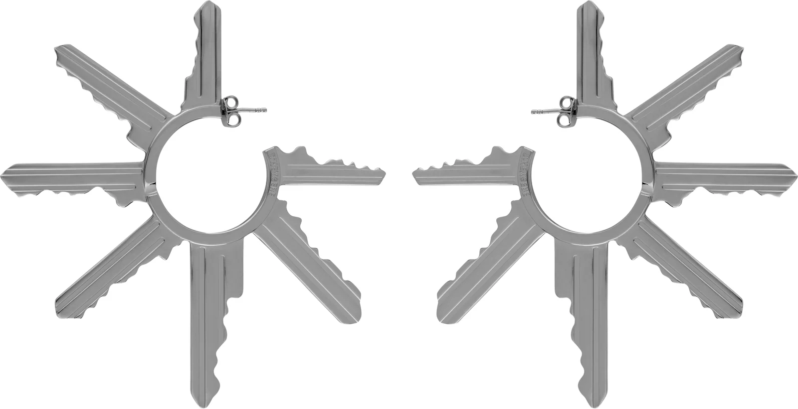 D'heygere Key Hoop Earring