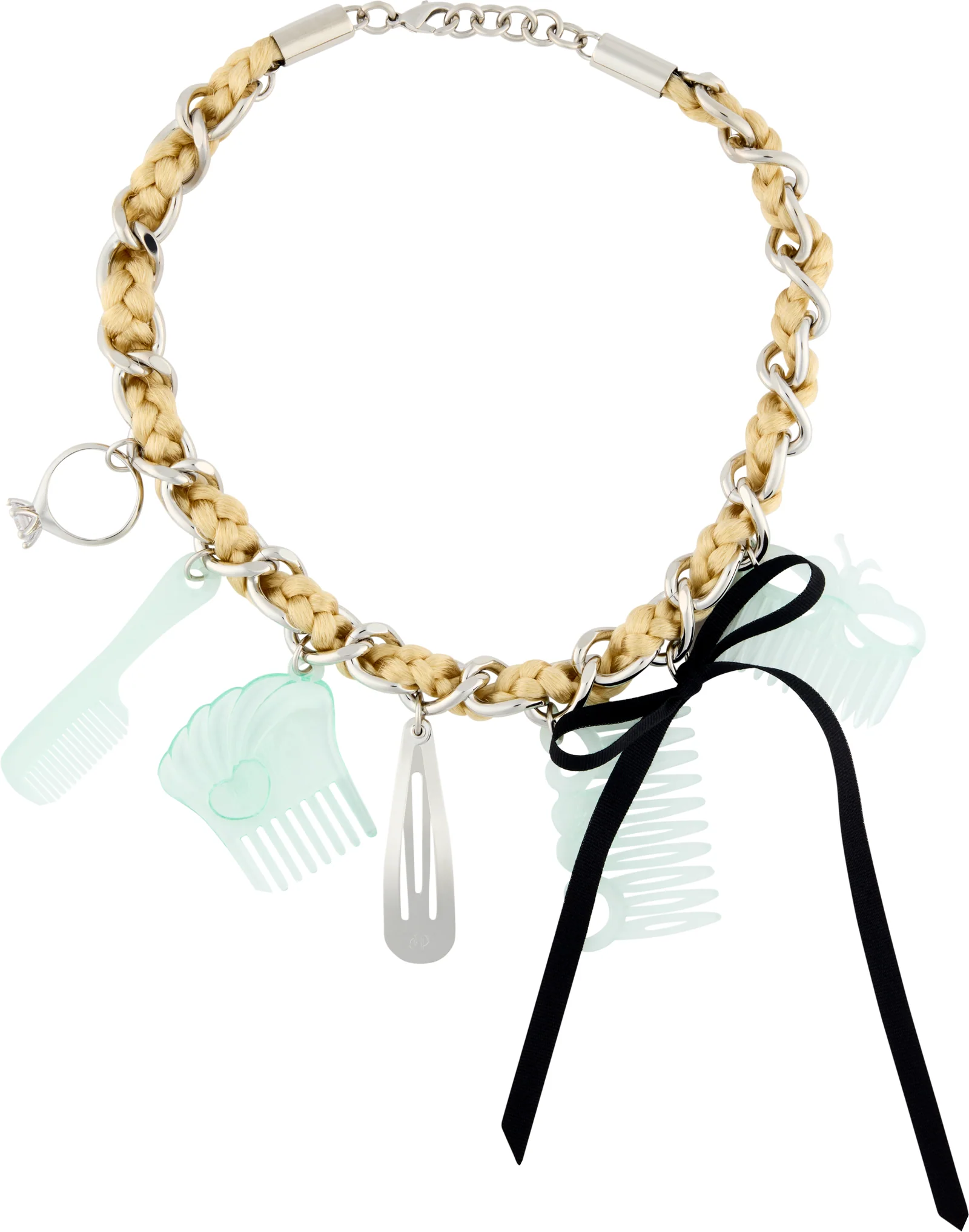 D'heygere Jennyfax x D'heygere Hairdo Necklace
