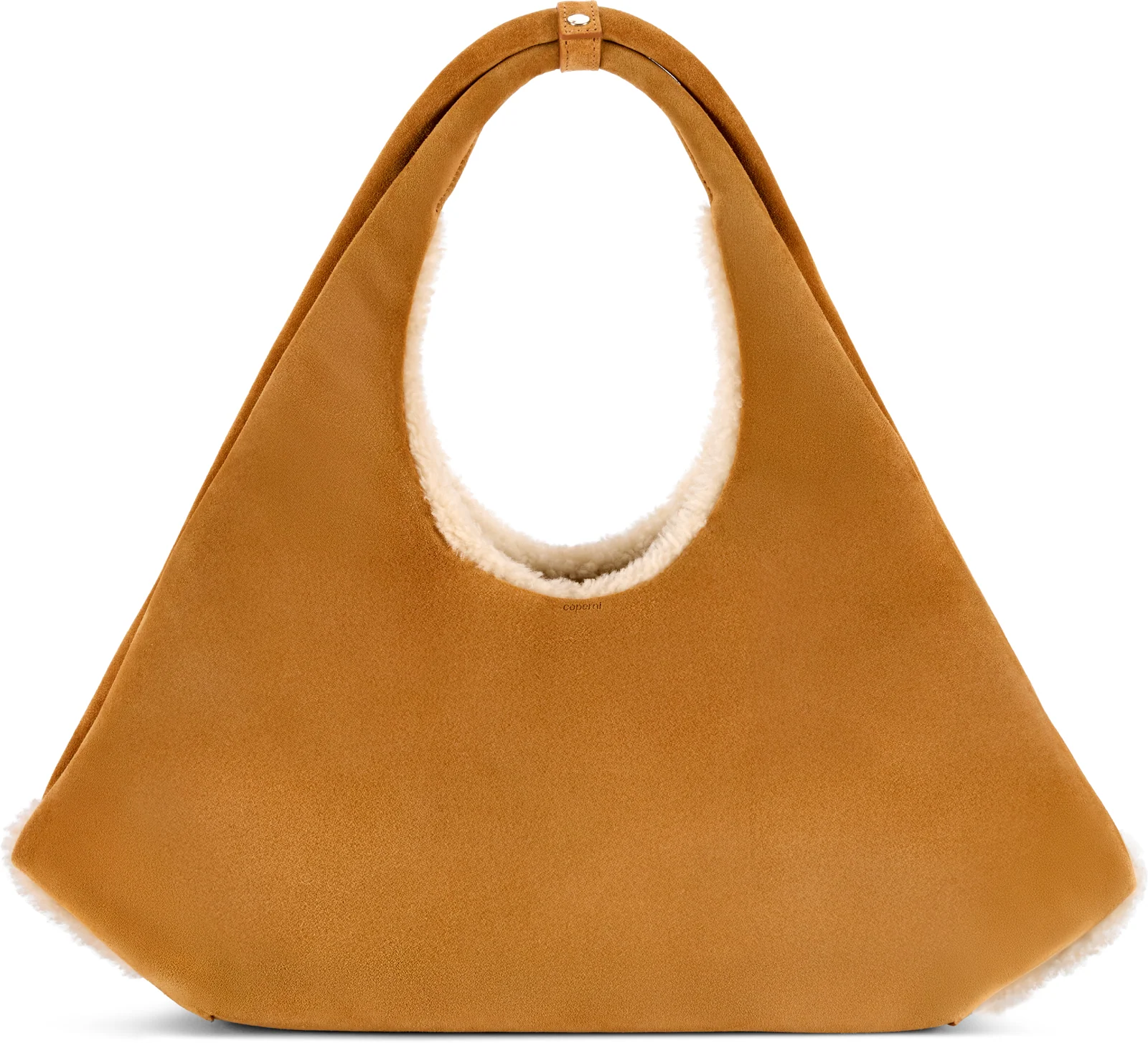 Coperni Shearling Folded Shoulder Bag