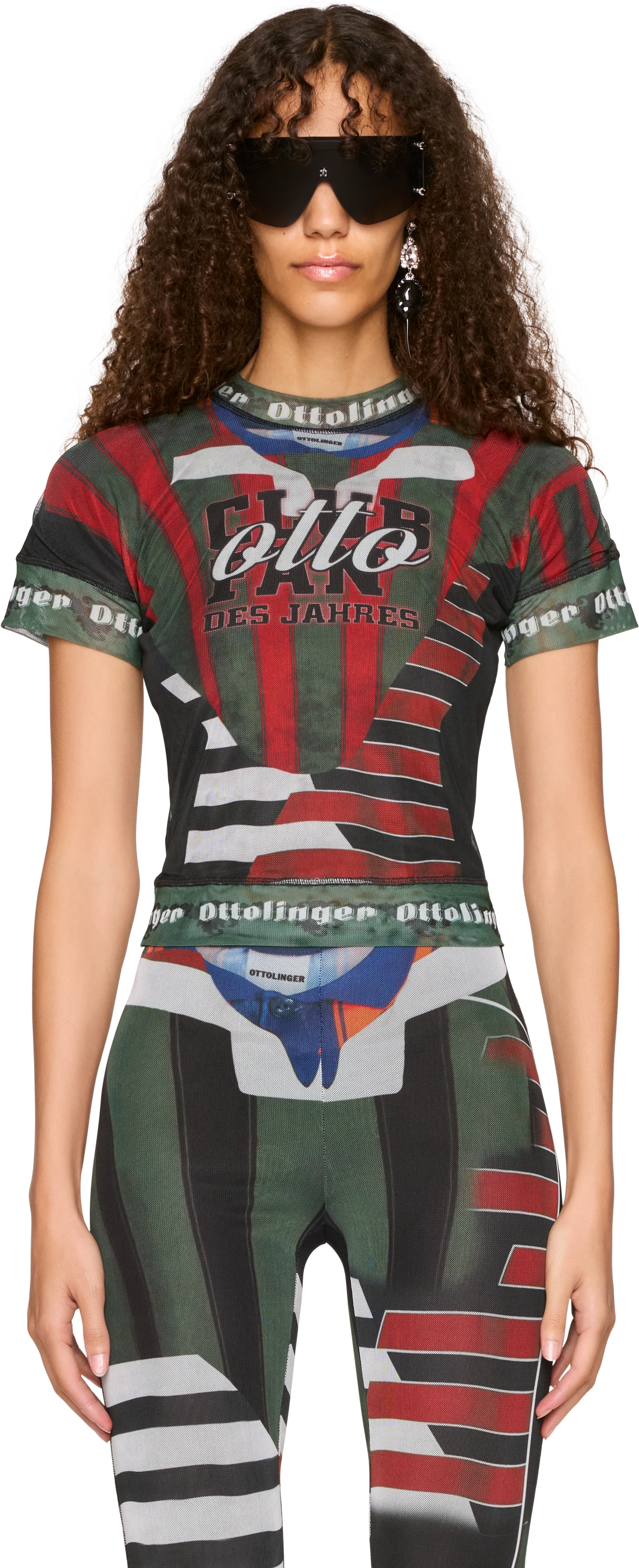 Ottolinger Mesh Sporty Polo T-Shirt