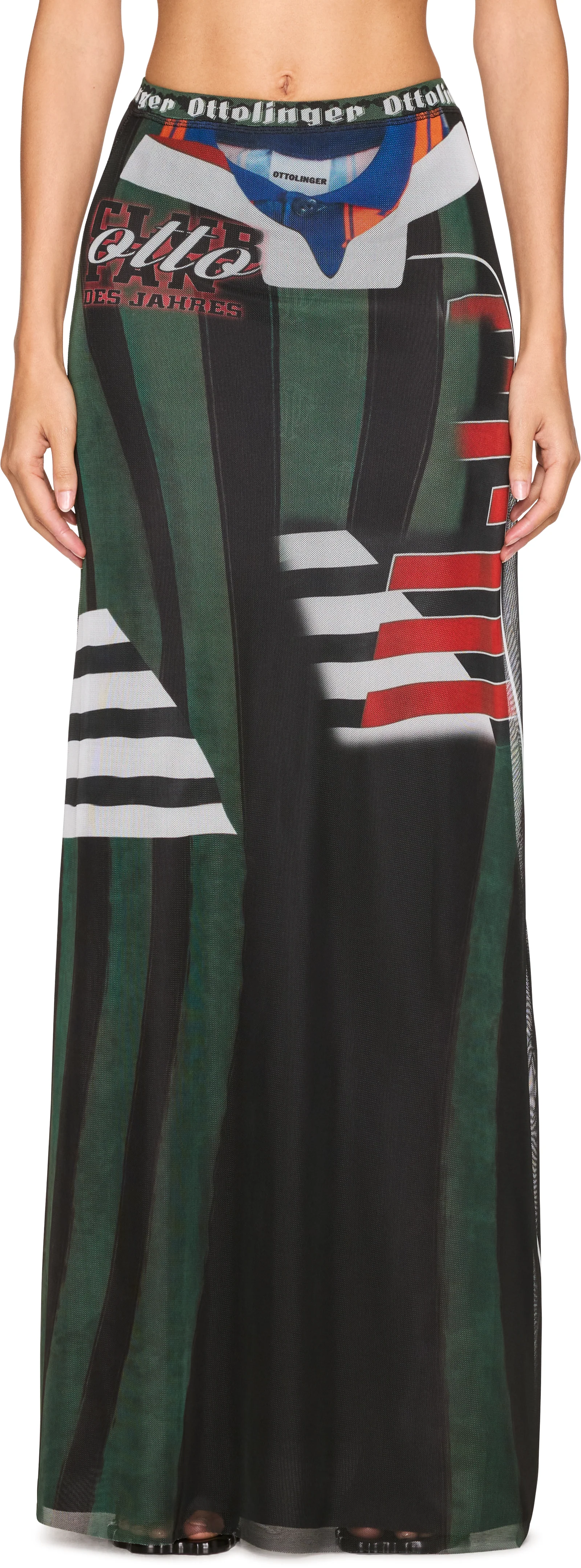 Ottolinger Mesh Maxi Skirt