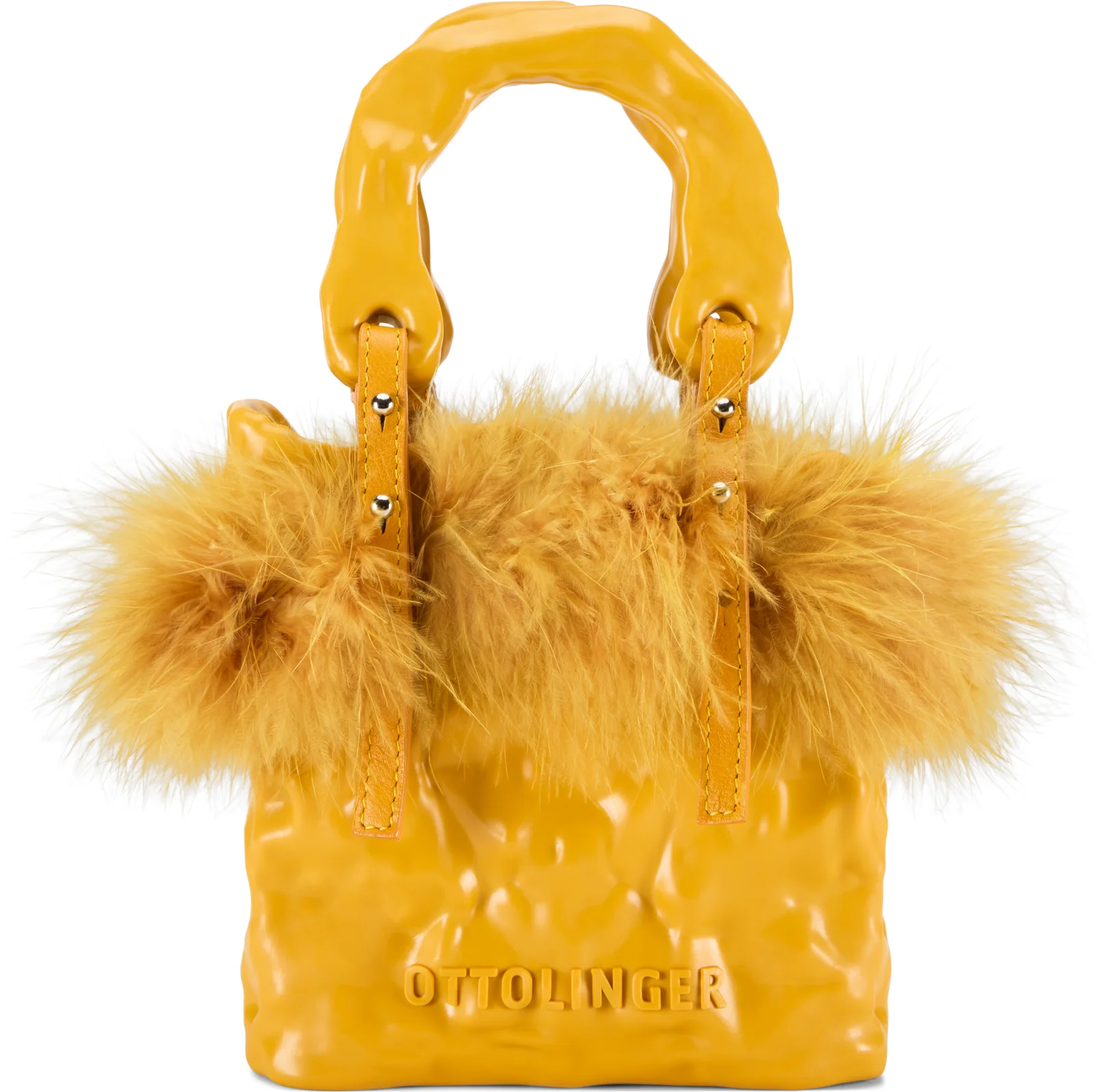 Ottolinger Signature Fluff Ceramic Top Handle Bag