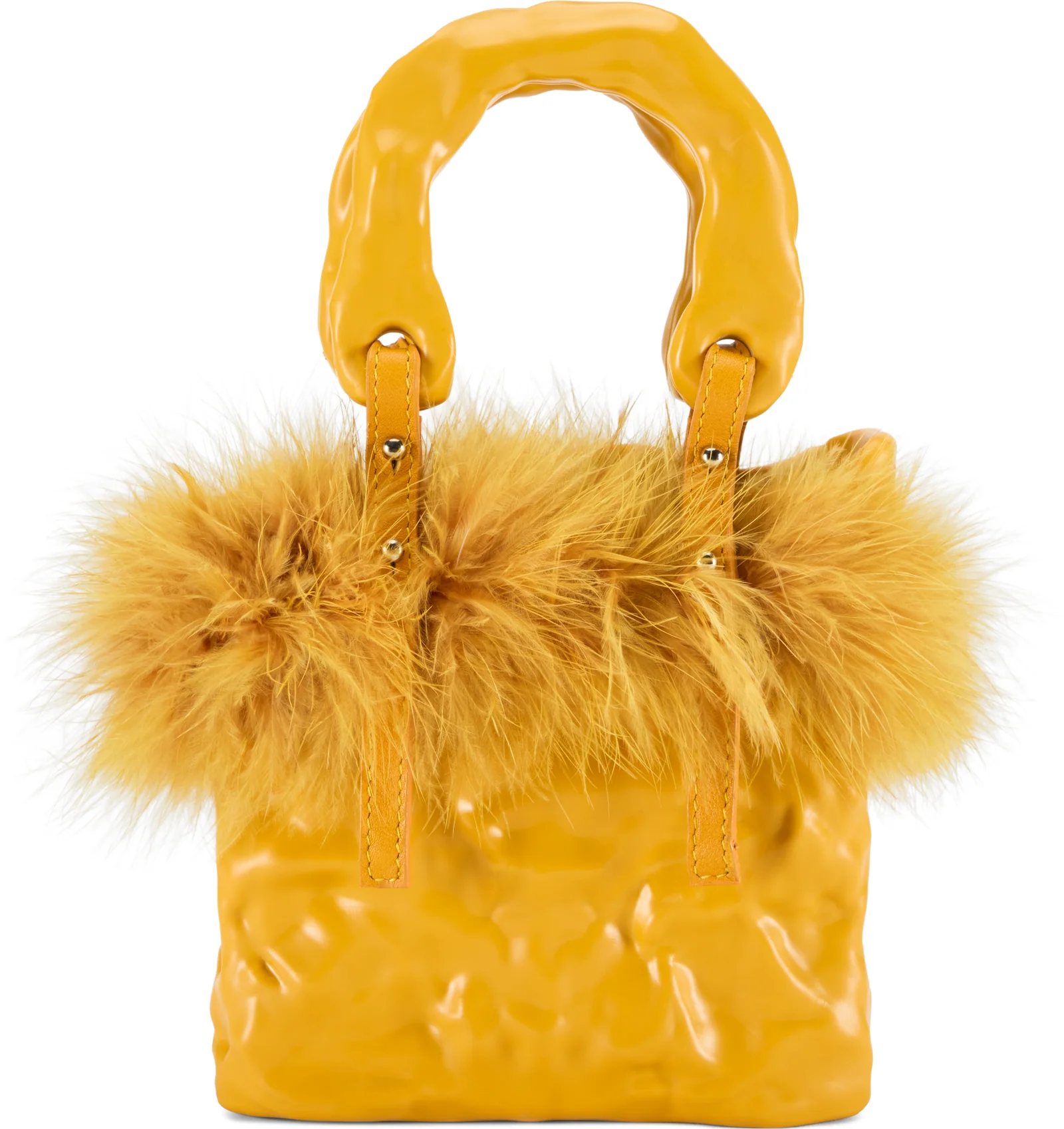 Ottolinger Signature Fluff Ceramic Top Handle Bag
