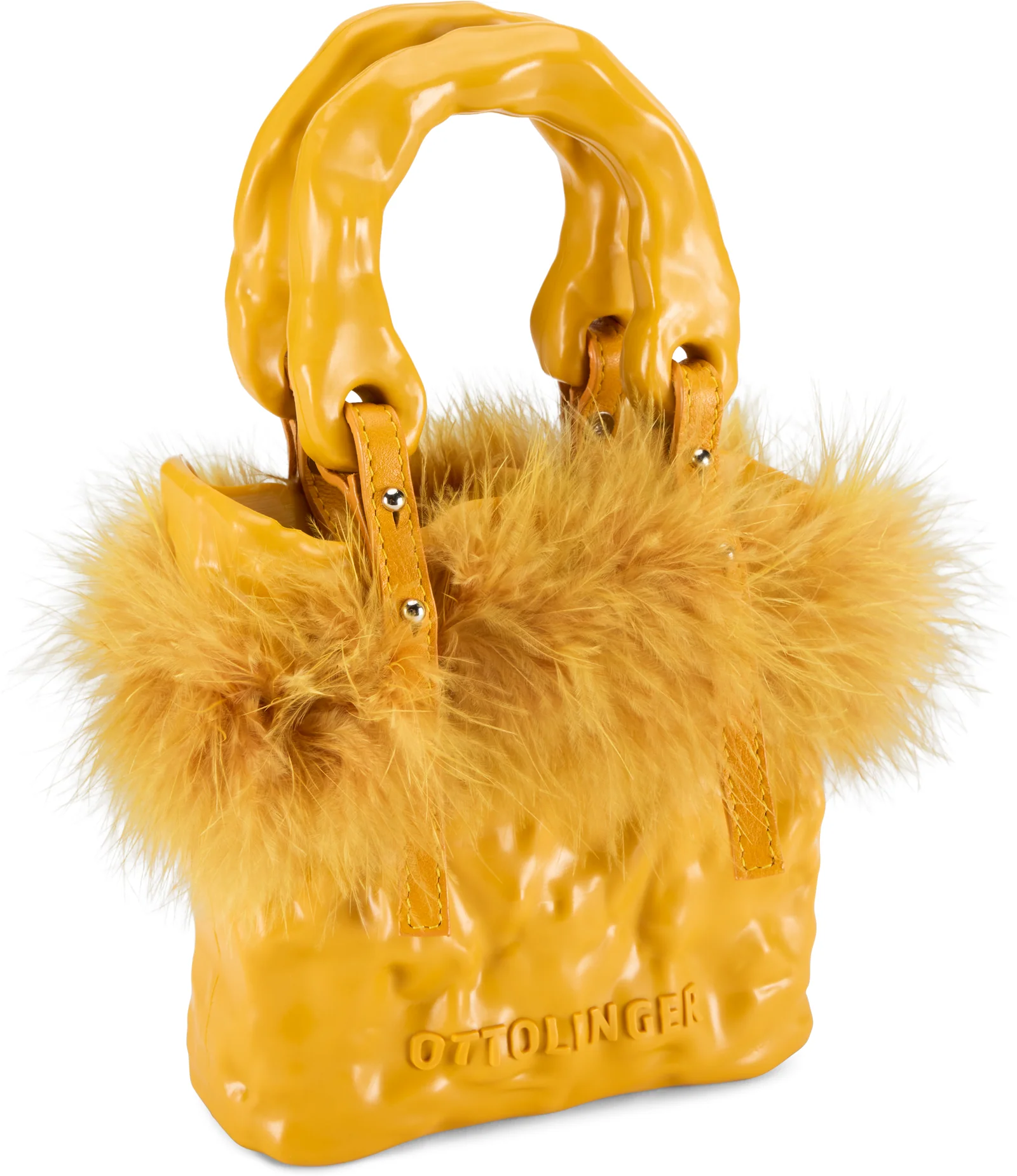 Ottolinger Signature Fluff Ceramic Top Handle Bag