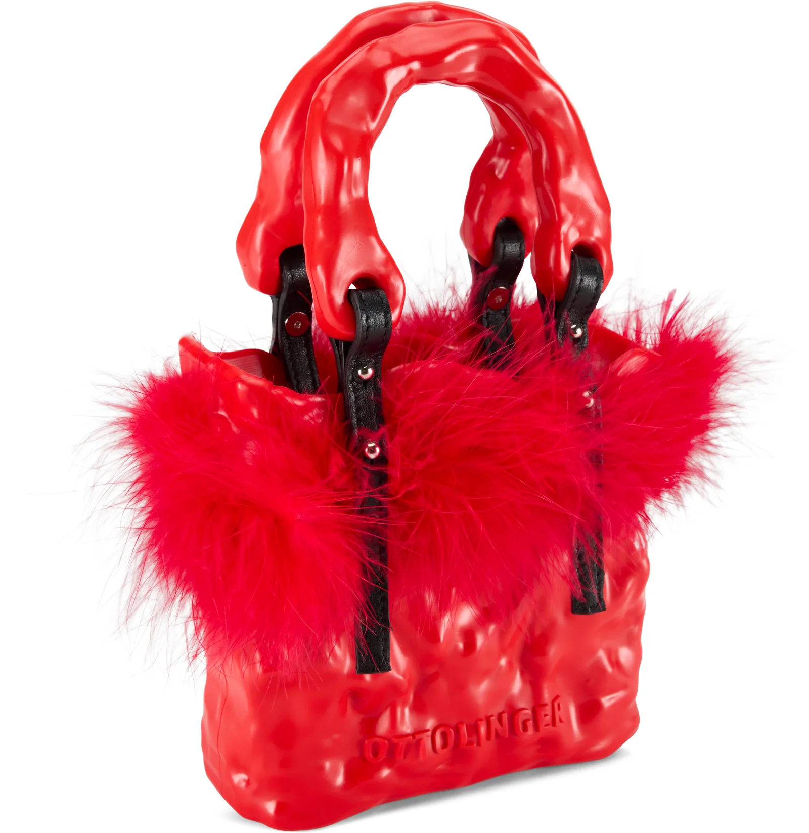 Ottolinger Signature Fluff Ceramic Top Handle Bag