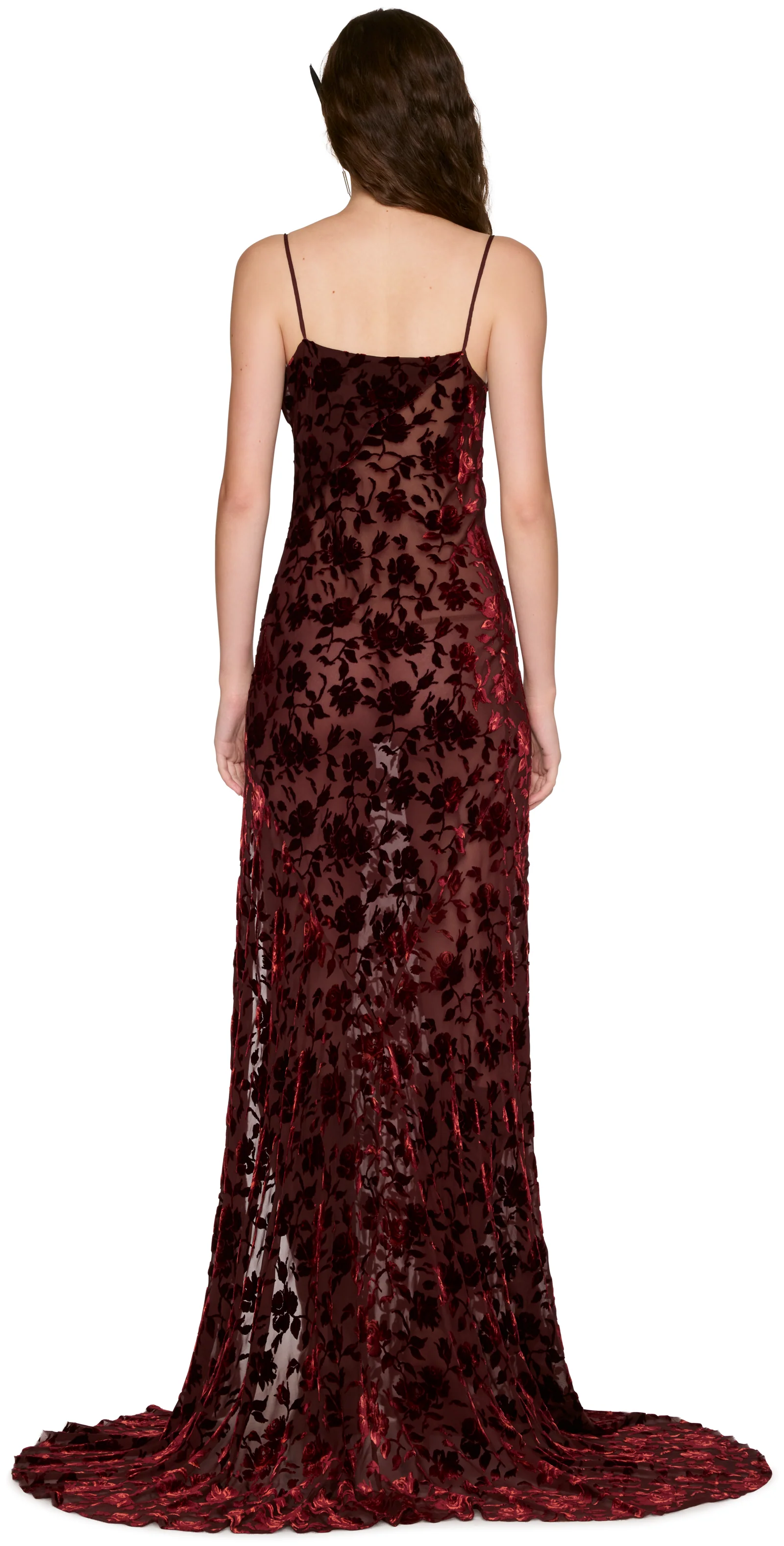 Ann Demeulemeester Aaricia Long Bias Slip Maxi Dress