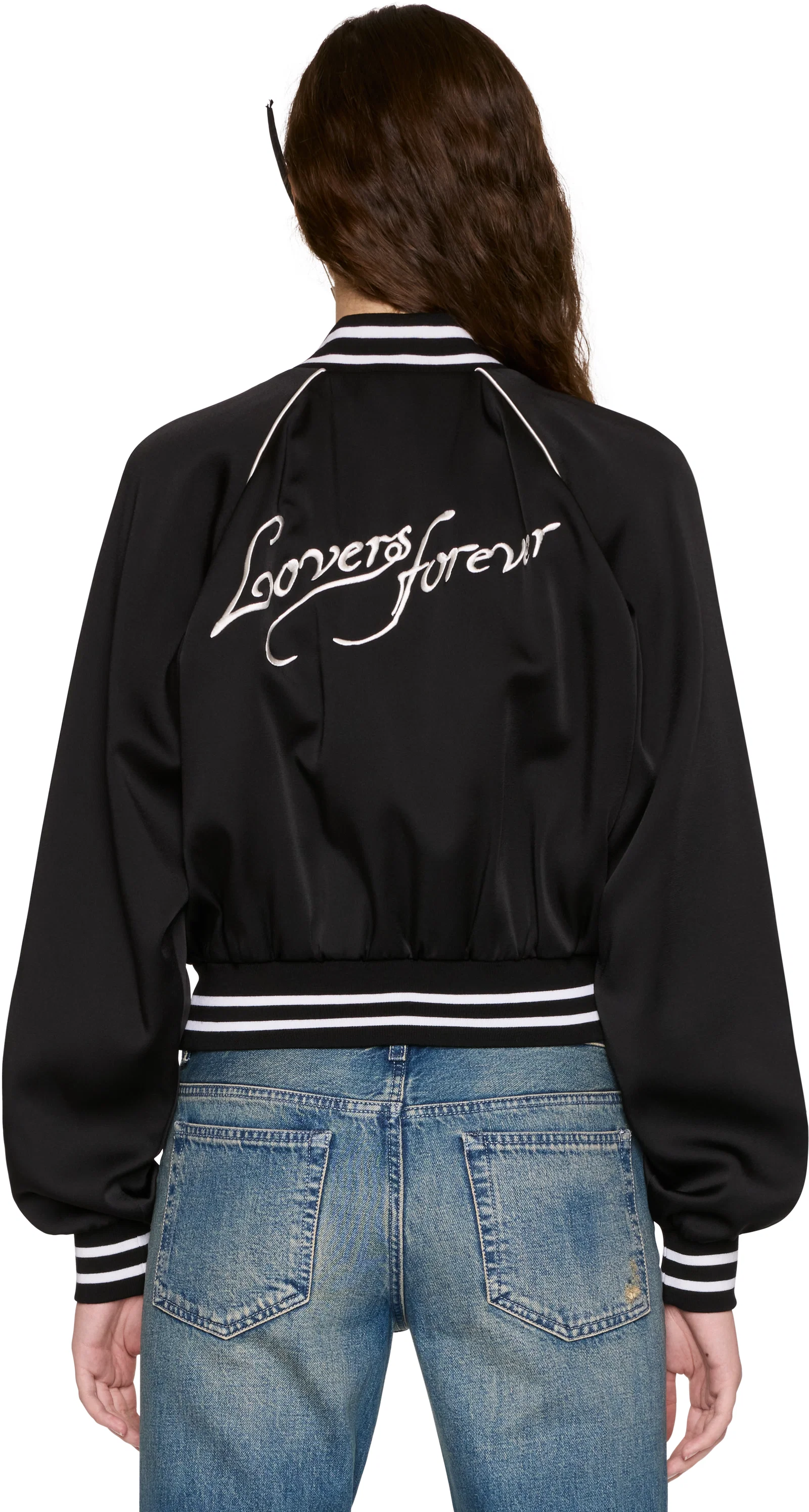Ann Demeulemeester Arya Slim Fit Raglan Bomber Jacket