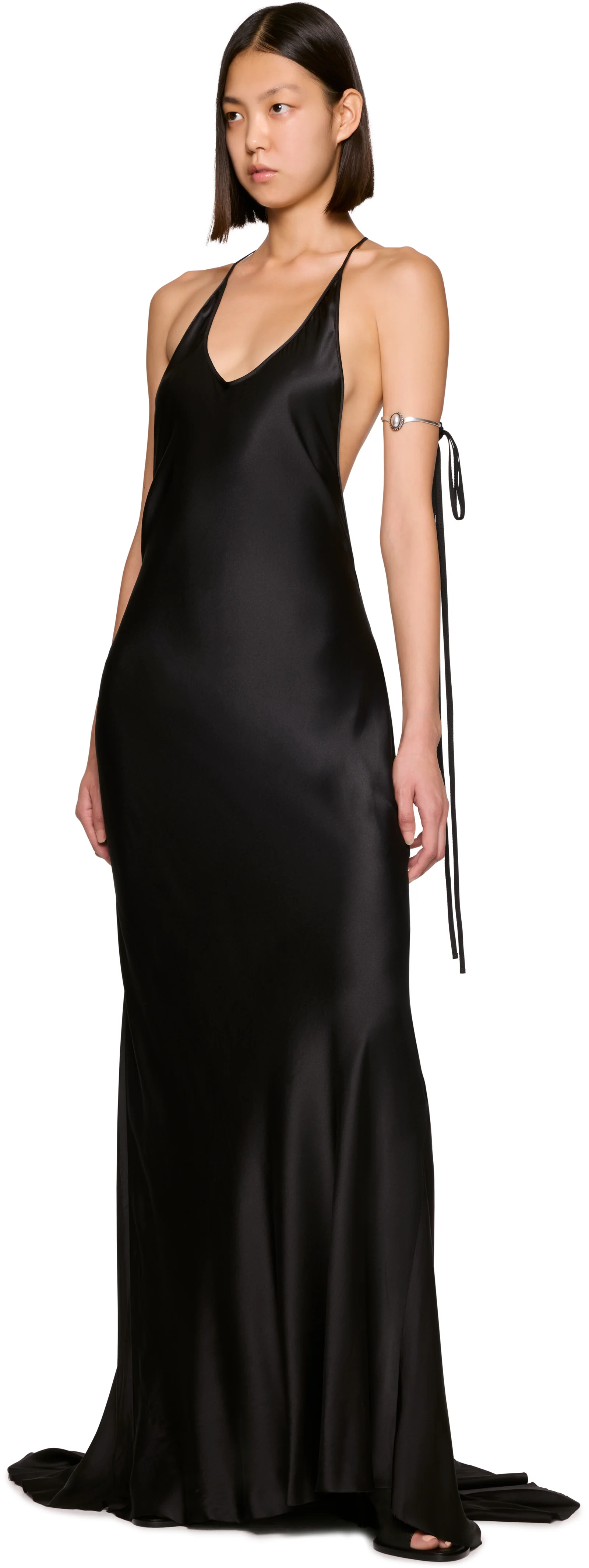 Ann Demeulemeester Eleonor X-Long Slip Maxi Dress