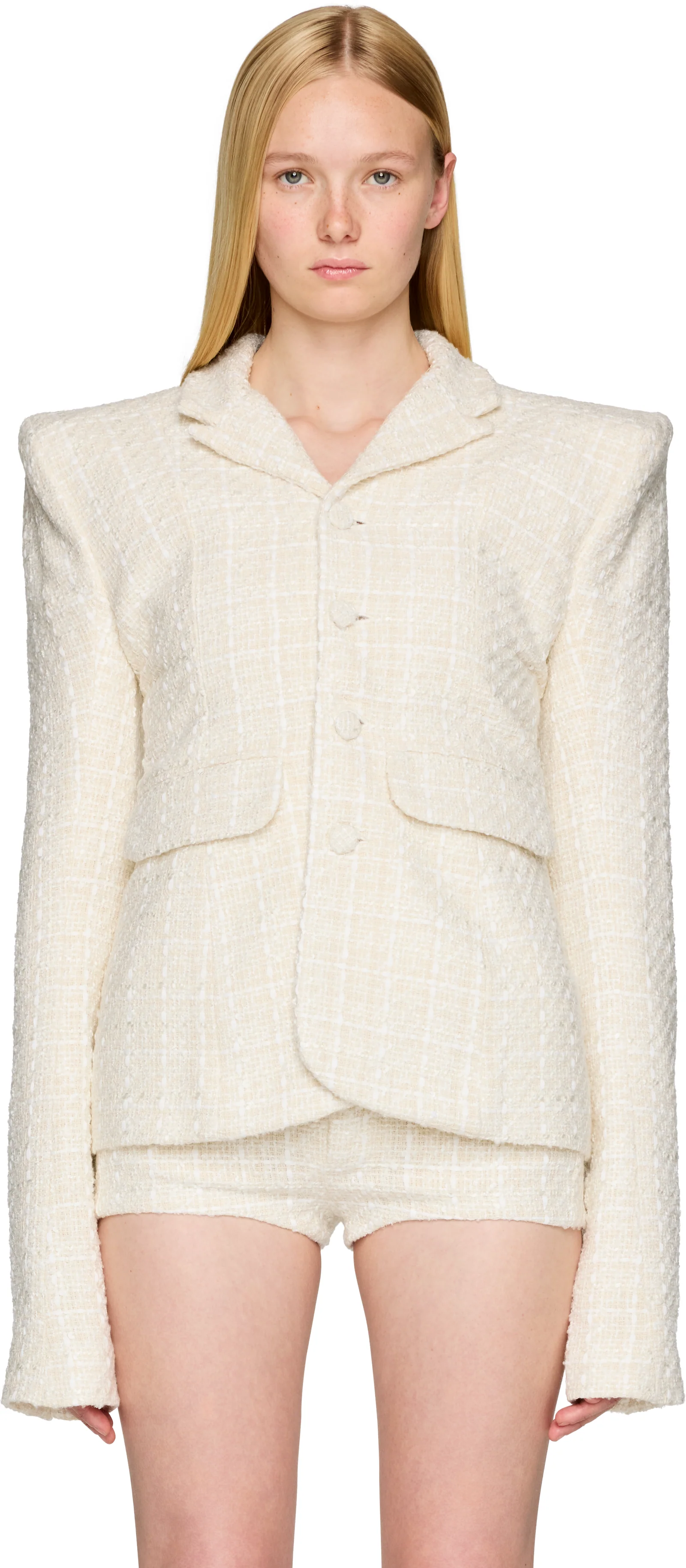 Laura Andraschko St Tropez Tweed Blazer