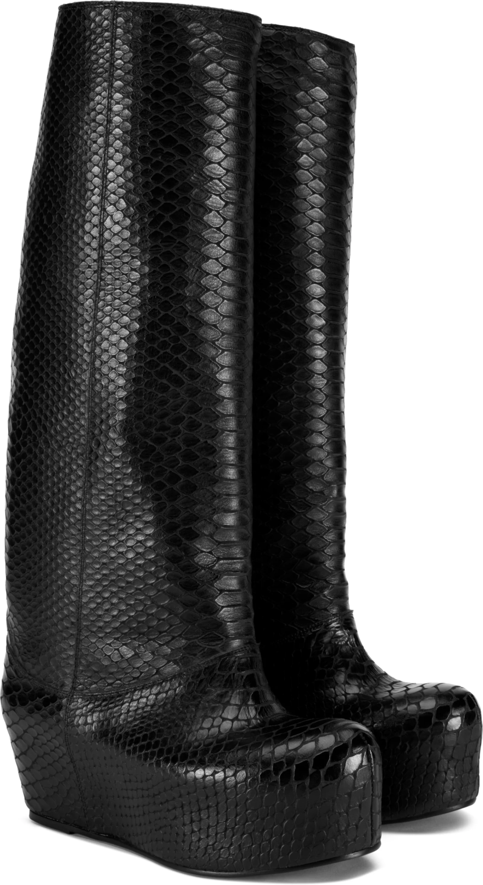 Laura Andraschko Python Riding Boots