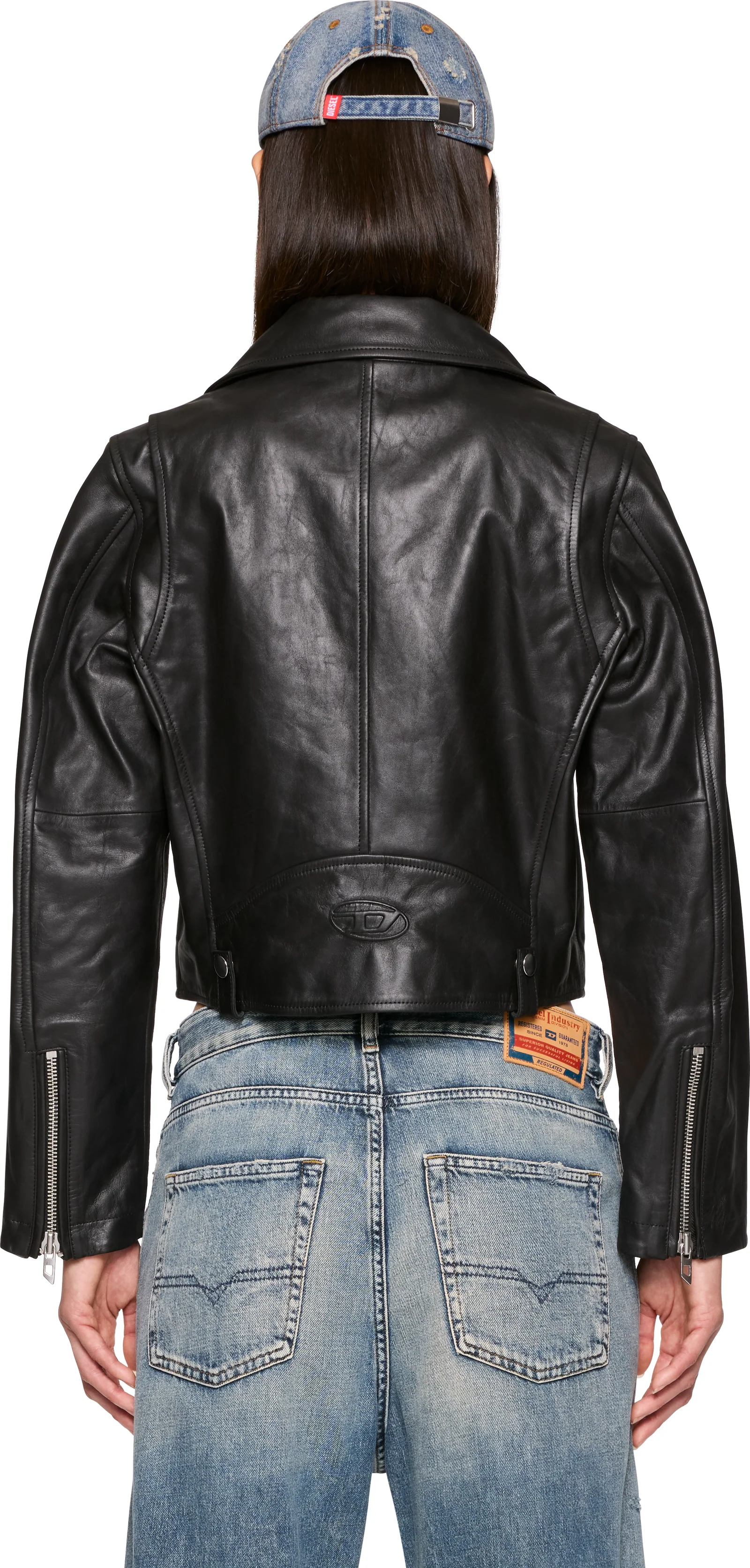 Diesel L-Unatic Leather Jacket
