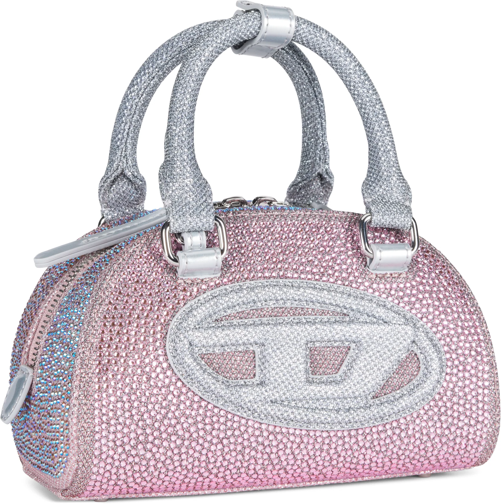 Diesel 1DR Dome Crystal Top Handle Bag