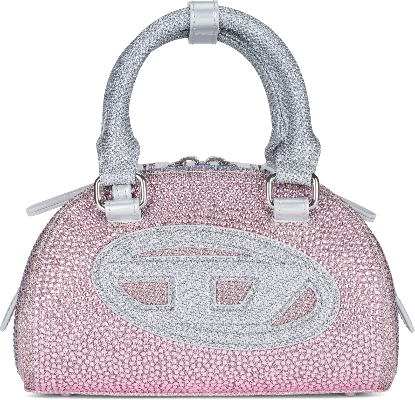 Diesel 1DR Dome Crystal Top Handle Bag