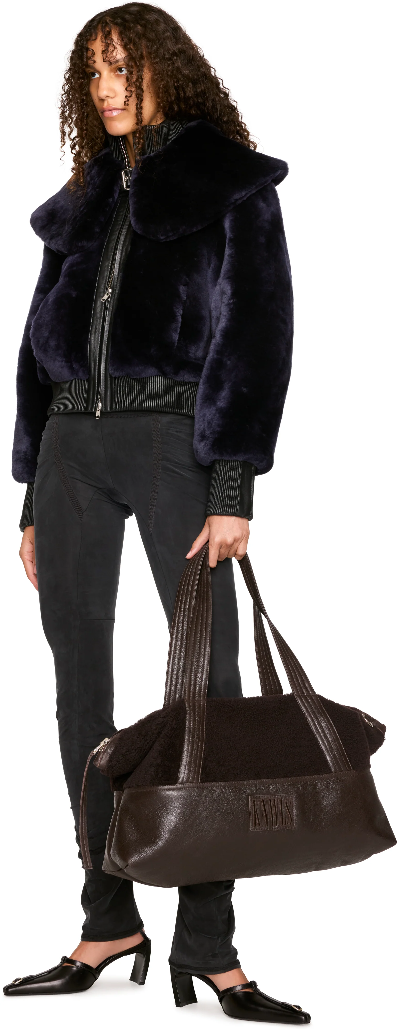 KNWLS Eliza Shearling Jacket