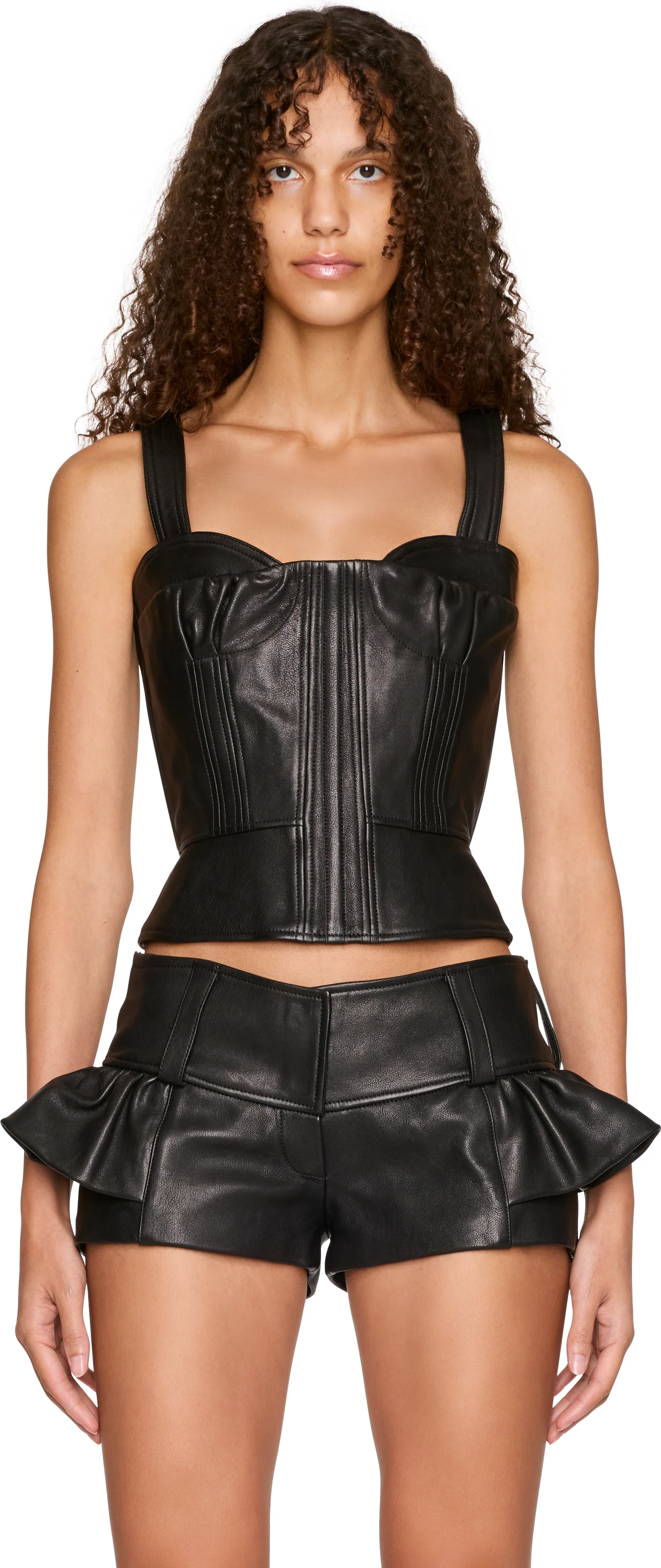 KNWLS Victoria Leather Corset