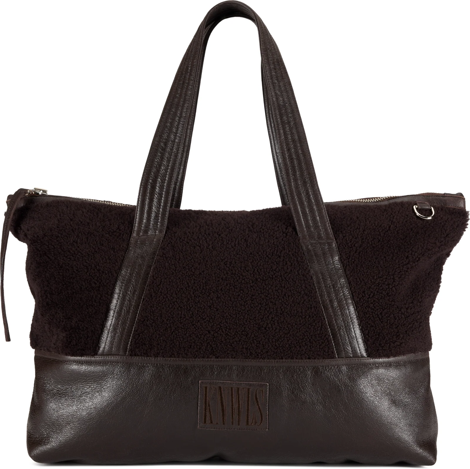 KNWLS Turvy Shearling Shoulder Bag