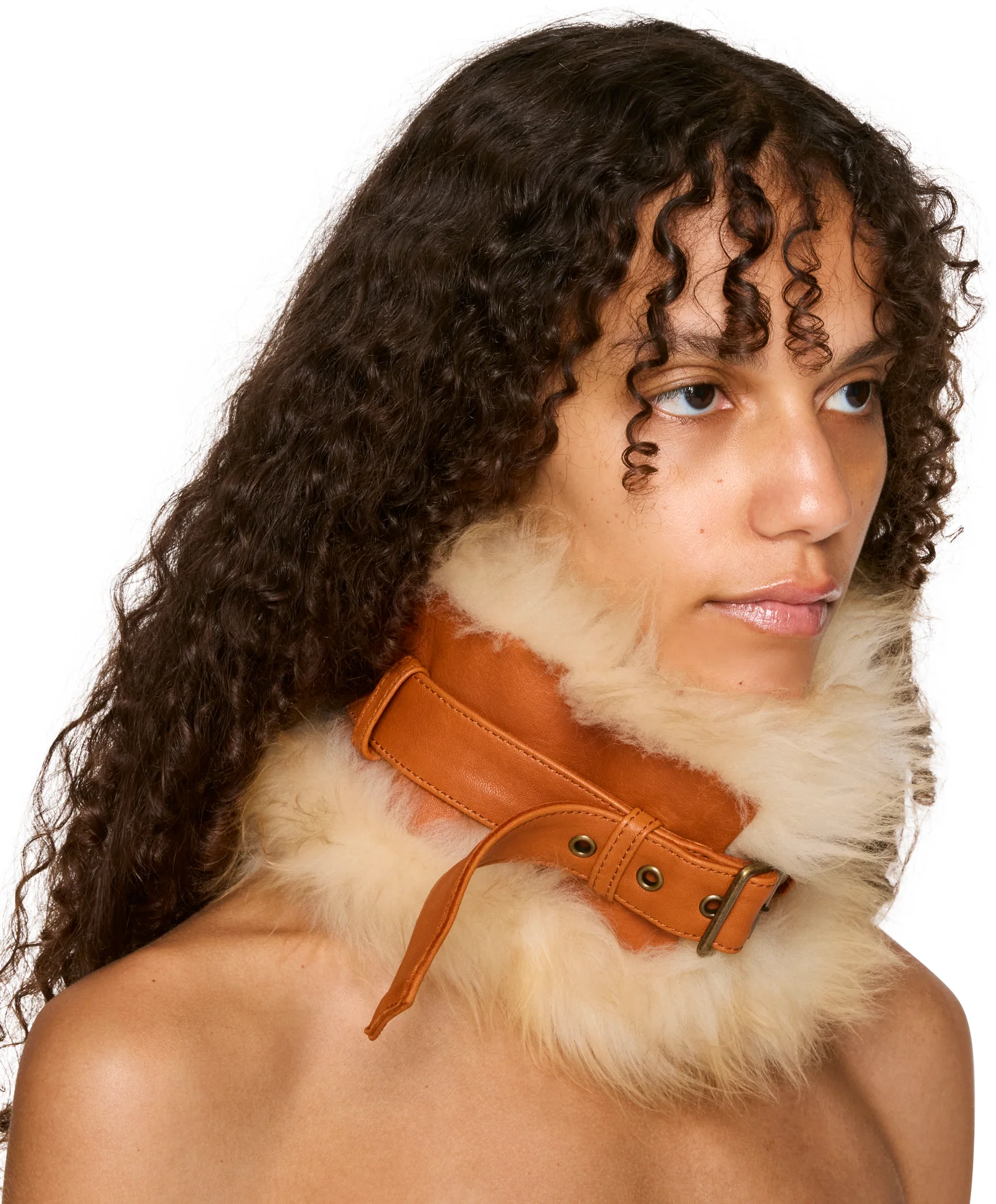 KNWLS Victoria Shearling Collar