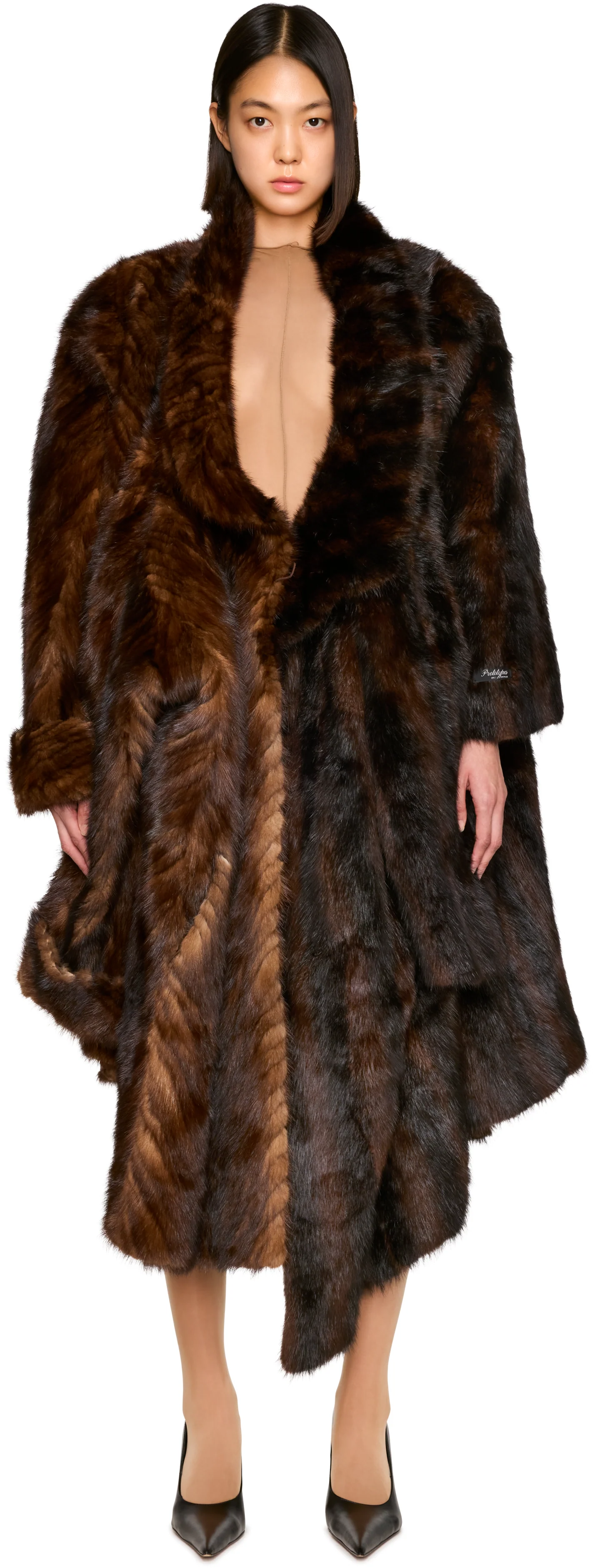 Prototypes Artisanal Double Mixed Fur Coat