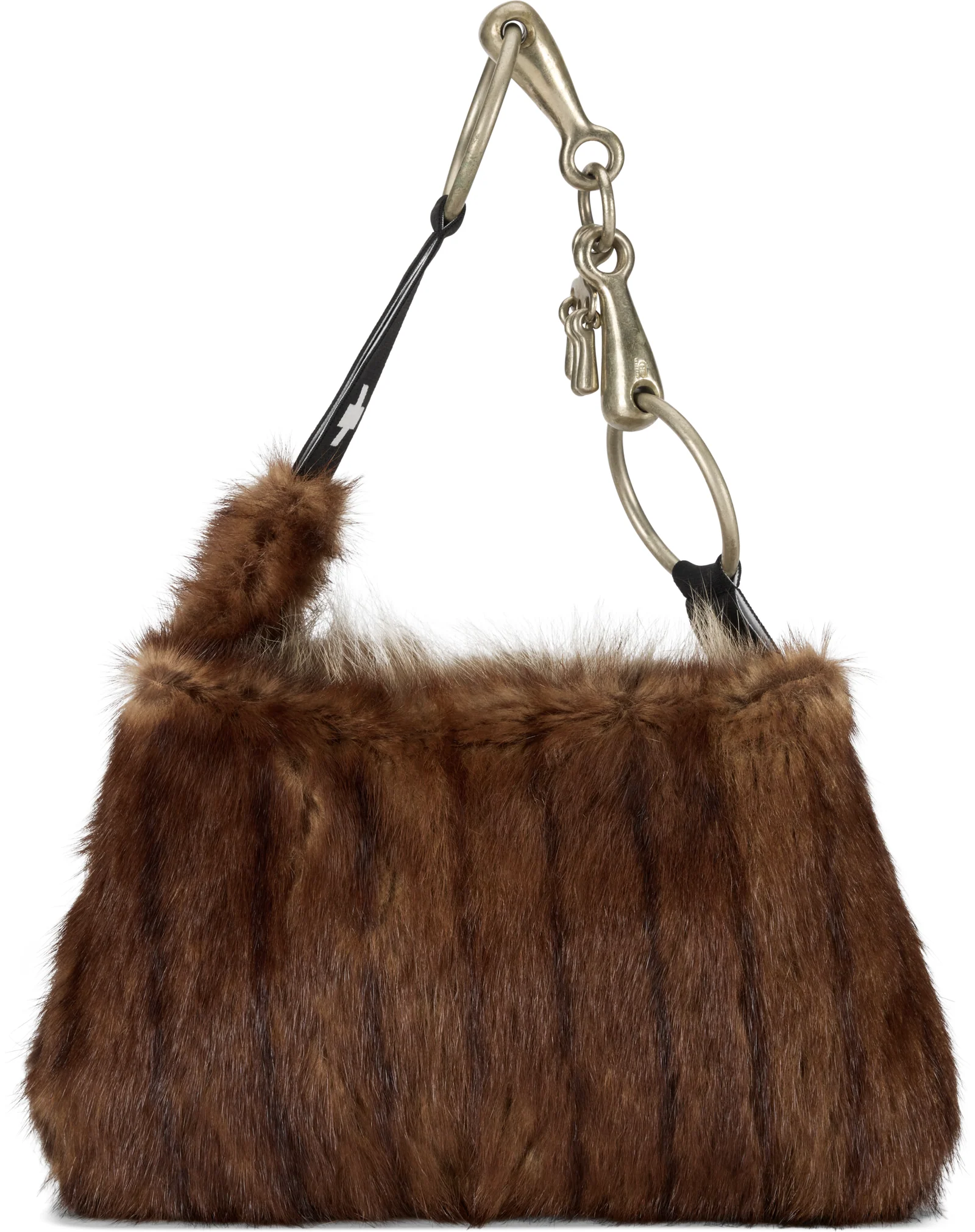 Prototypes Stirrup Fur Shoulder Bag