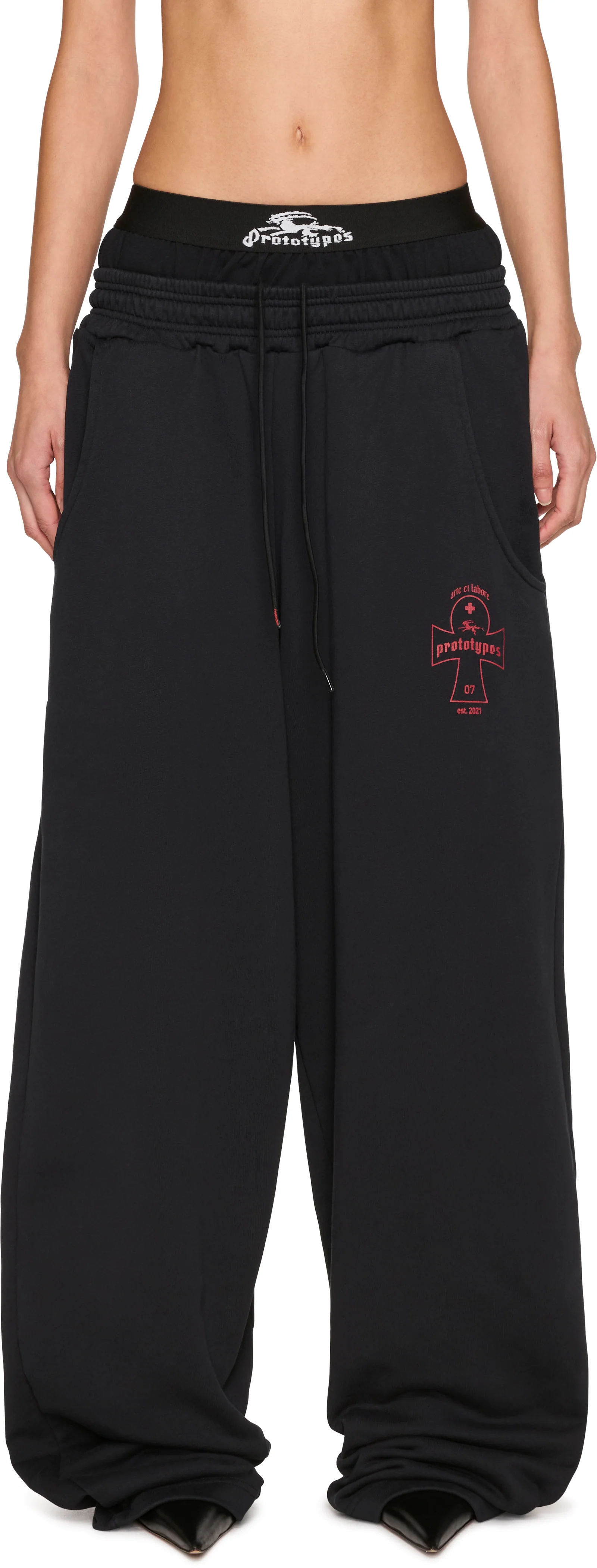 Prototypes Layered Waistband Sweatpants