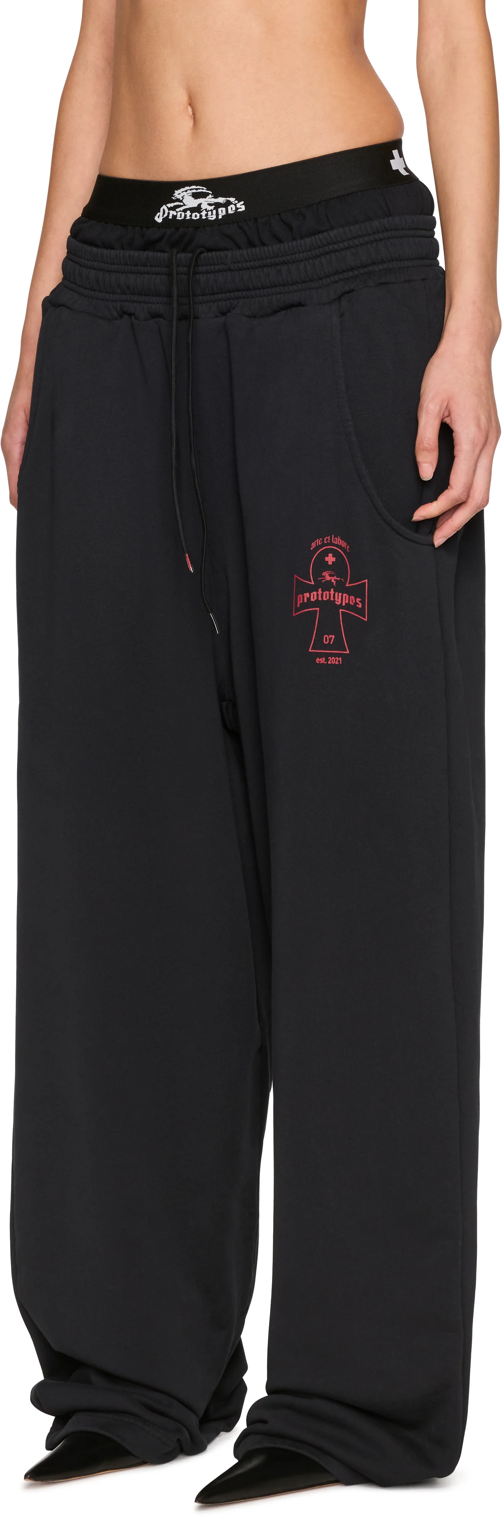 Prototypes Layered Waistband Sweatpants