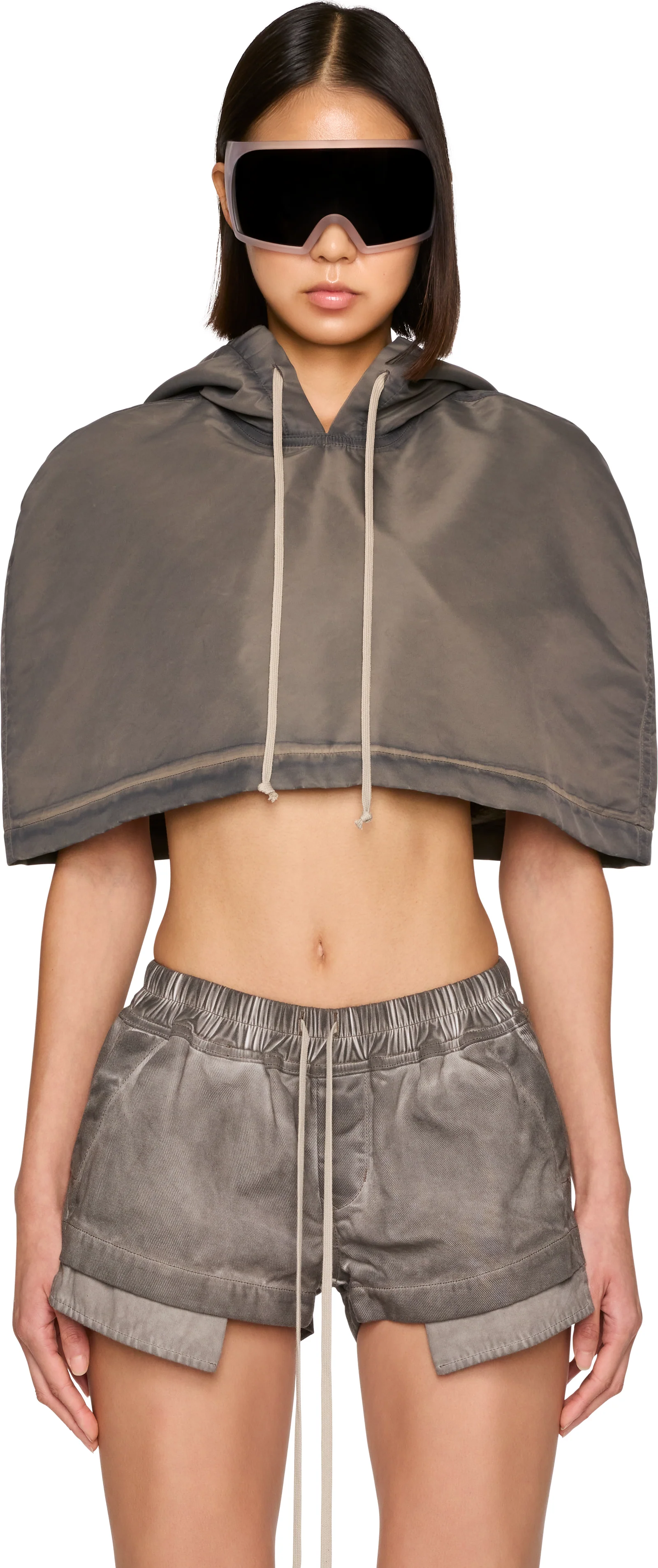Rick Owens DRKSHDW Tower Hood Sleeveless Bomber