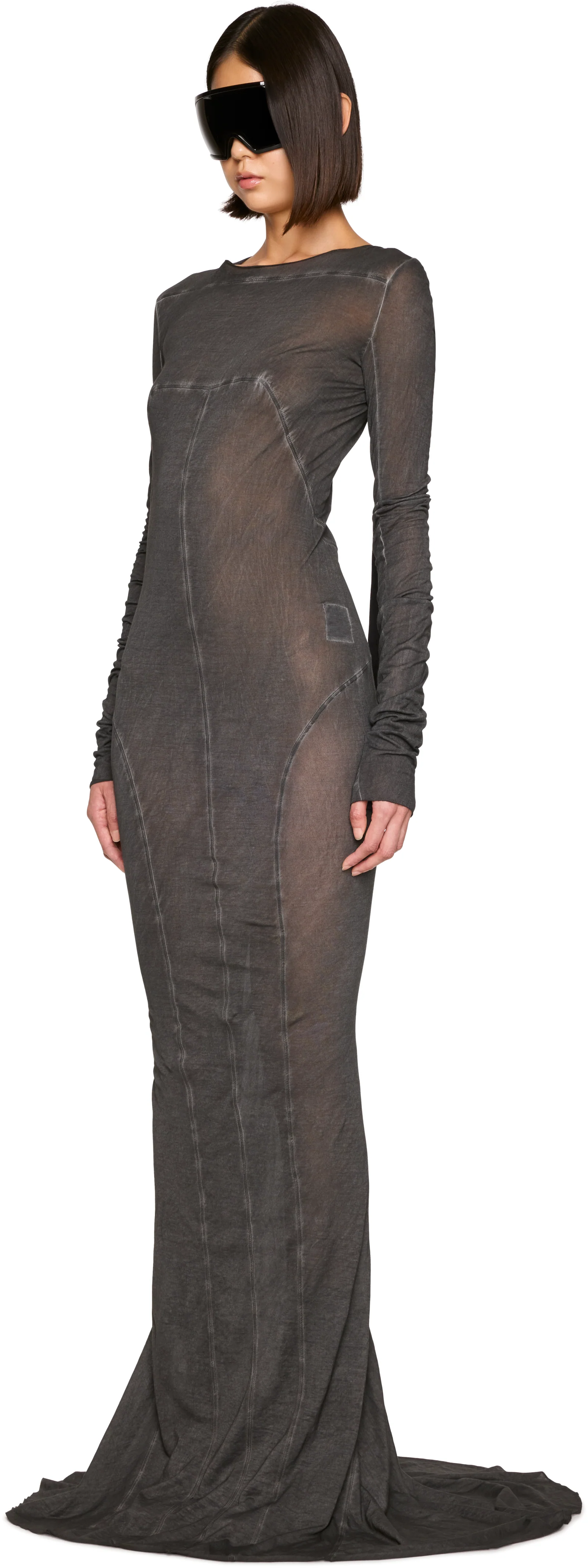 Rick Owens DRKSHDW Tower Simple Edfu Maxi Dress