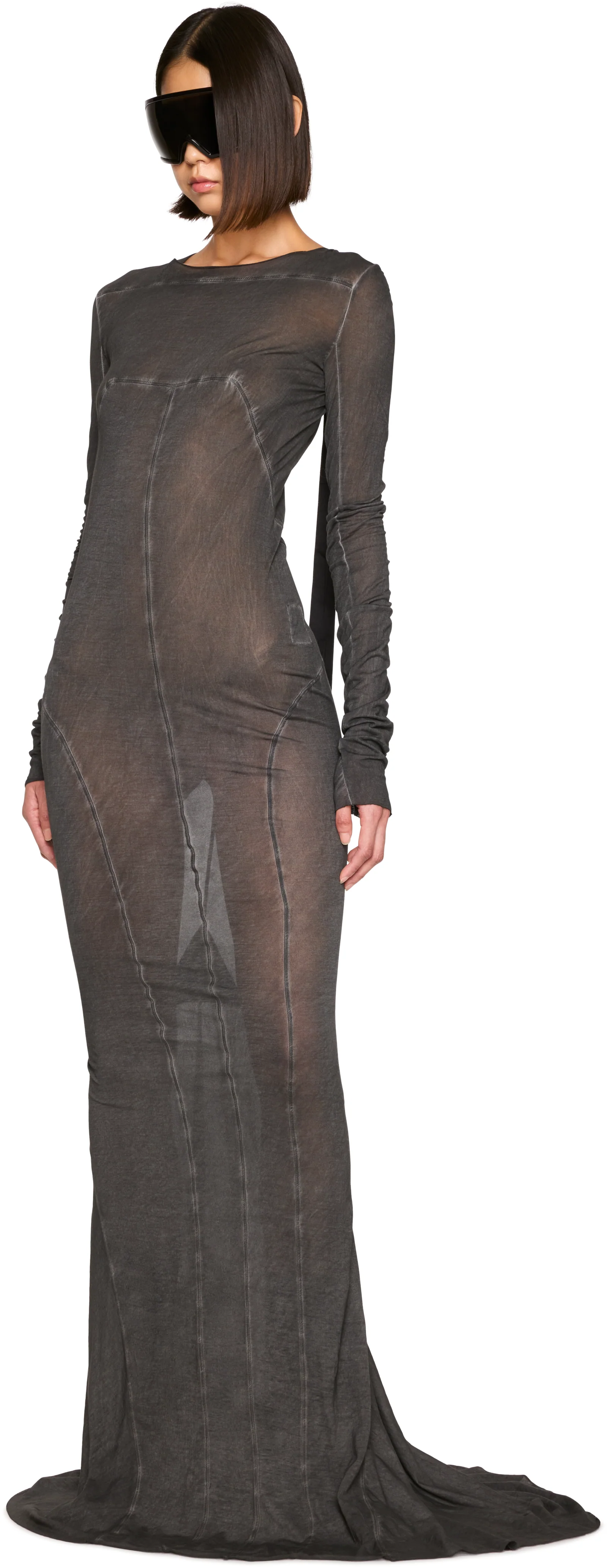 Rick Owens DRKSHDW Tower Simple Edfu Maxi Dress