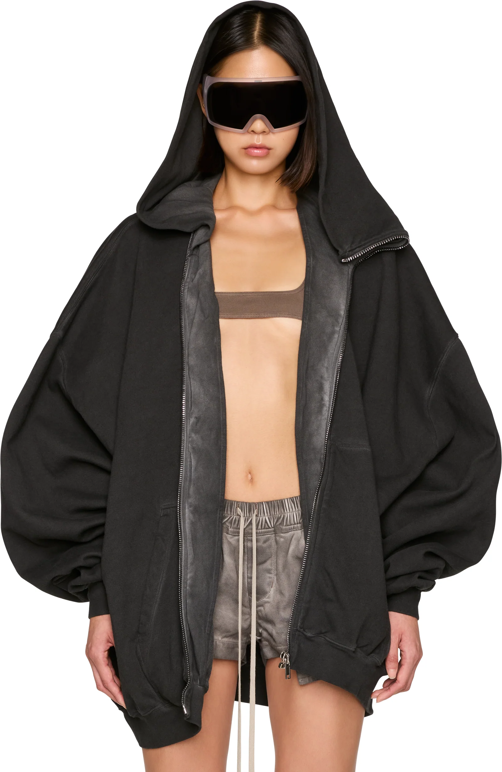 Rick Owens DRKSHDW Tower Mountain Hun Hoodie