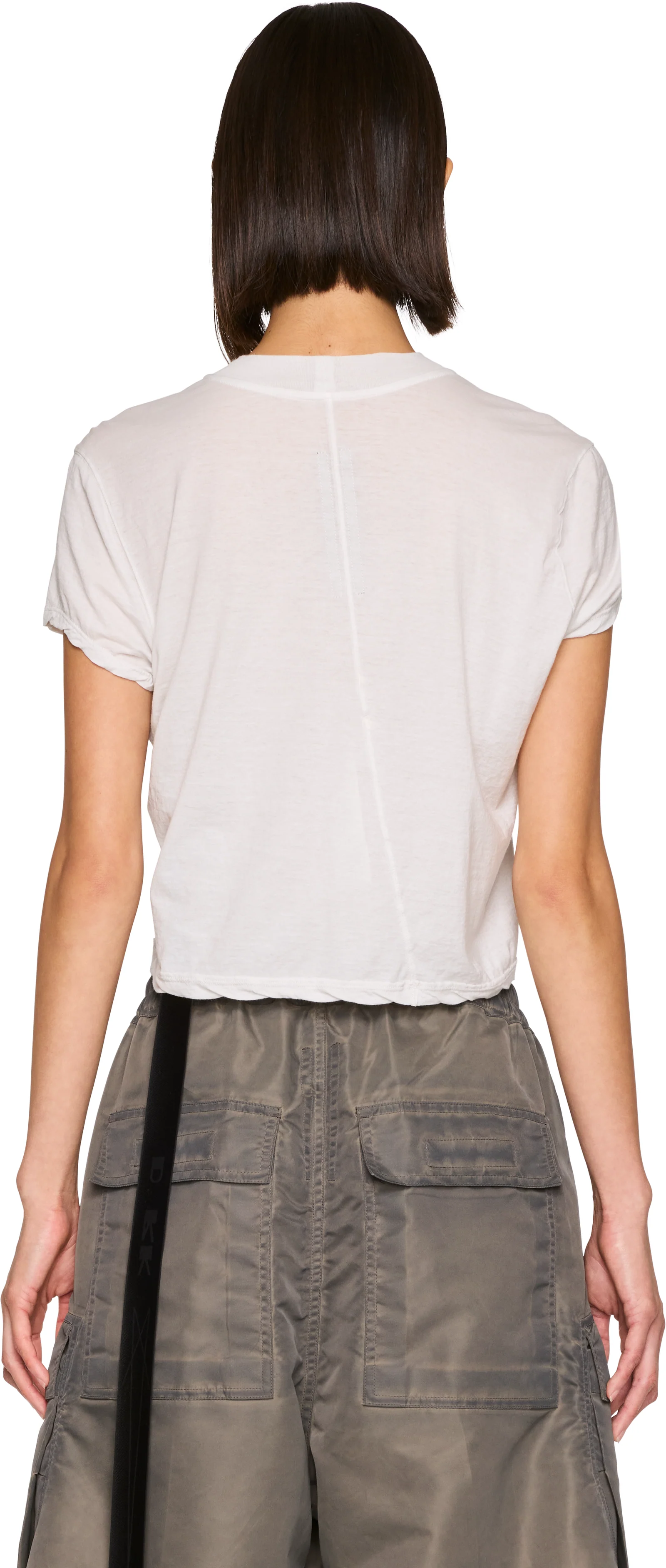 Rick Owens DRKSHDW Tower Cropped Small Level T-Shirt