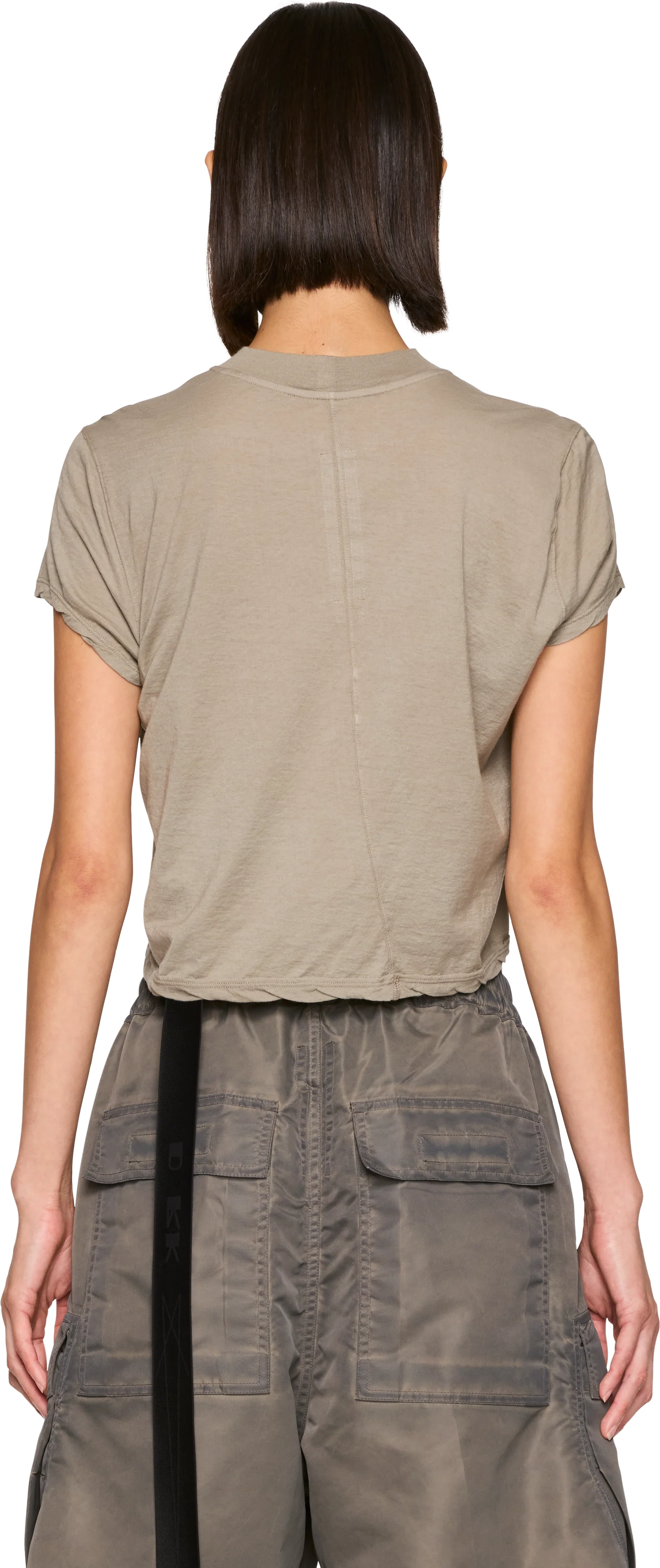 Rick Owens DRKSHDW Tower Cropped Small Level T-Shirt